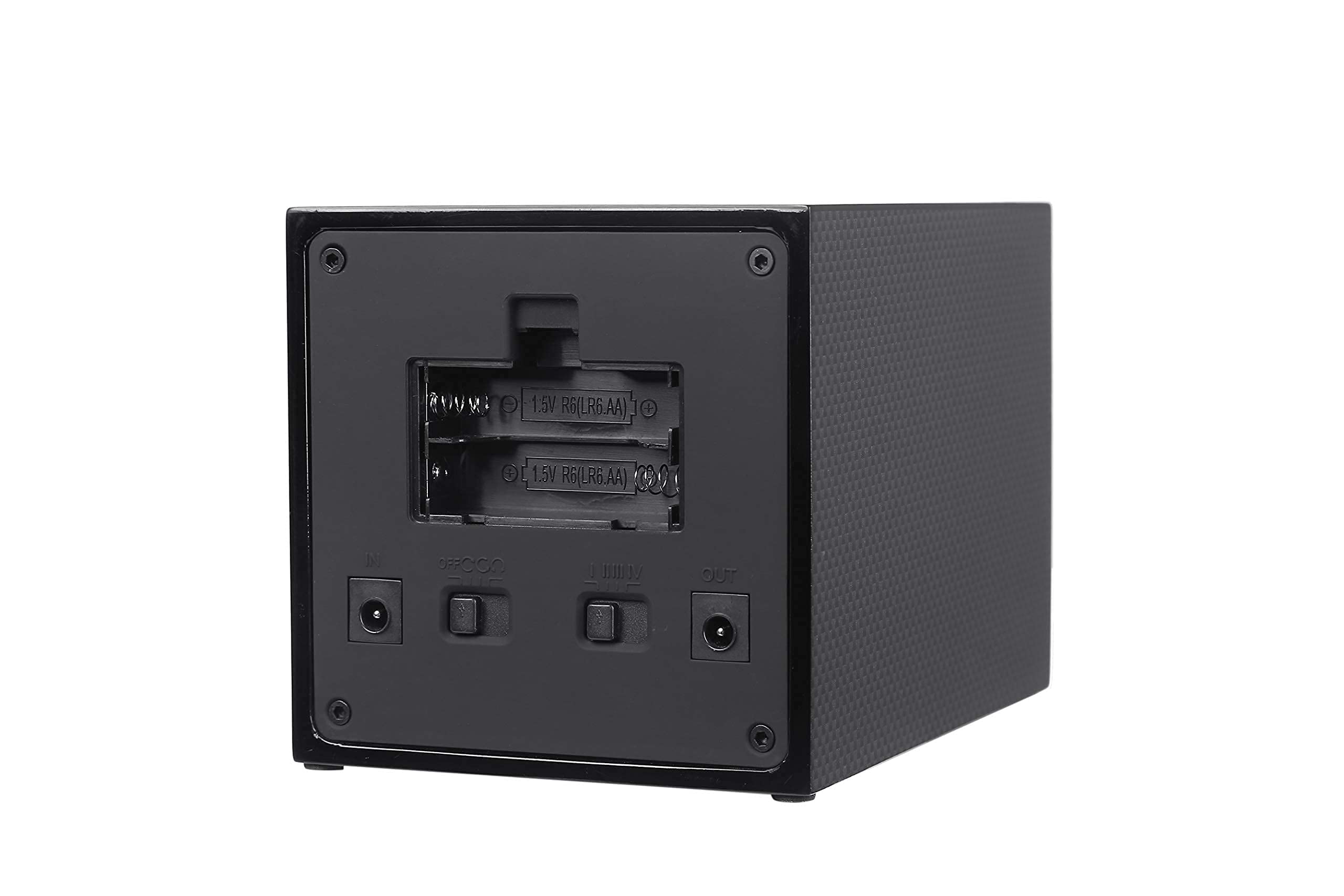 MOZSLY Single Automatic Watch Winder - Battery & AC Powered with 12 Rotation Modes, Ultra Quiet Motor, Elegant Piano Finish - Perfect for Watch Collectors & Luxury Timepiece Storage at Home/Office