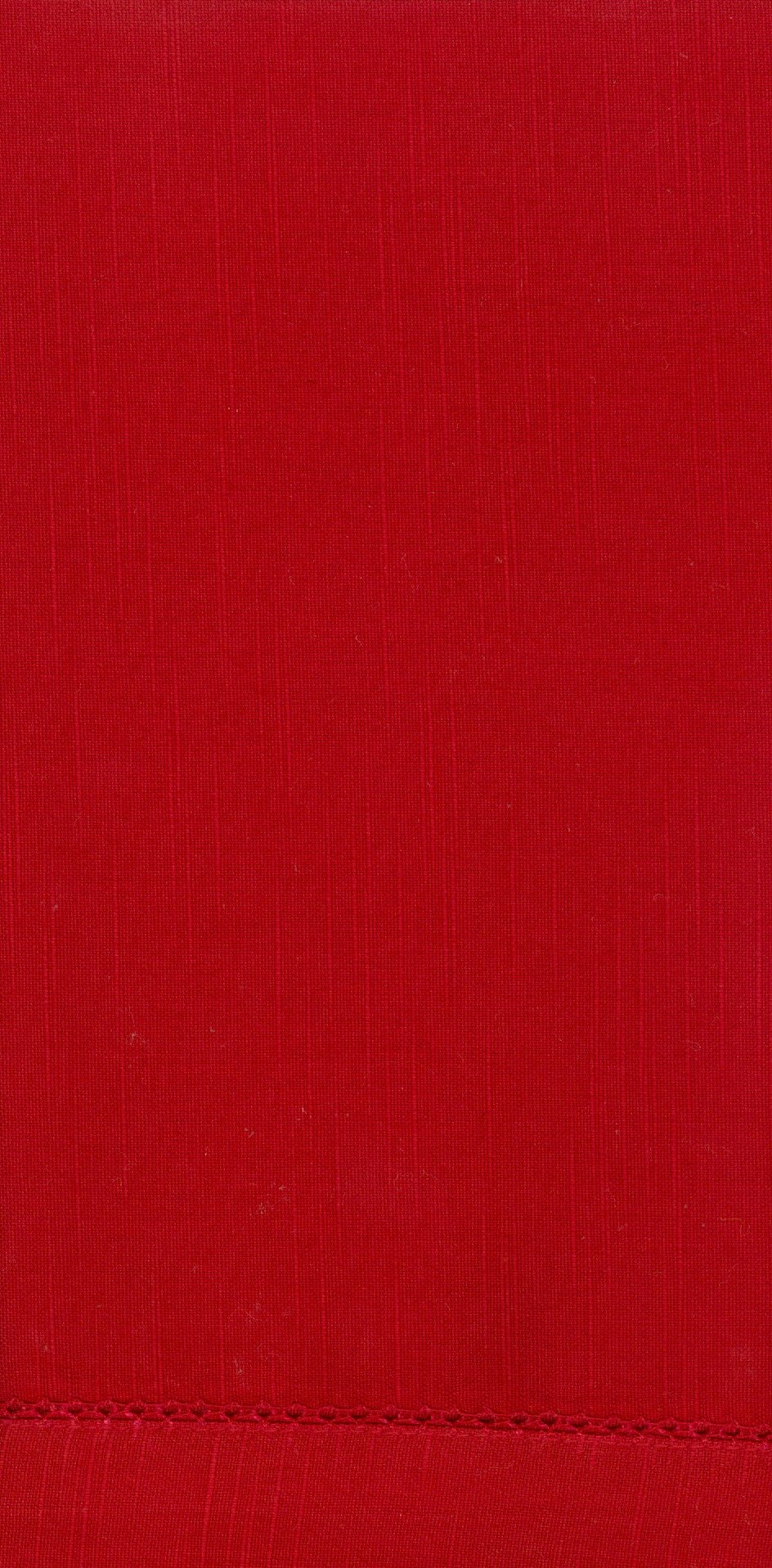 Premium Hemstitch Linen Dinner Napkins - Set of 12, Elegant Red Cloth Napkins for Formal Dining, Wedding, Holiday Parties & Special Occasions