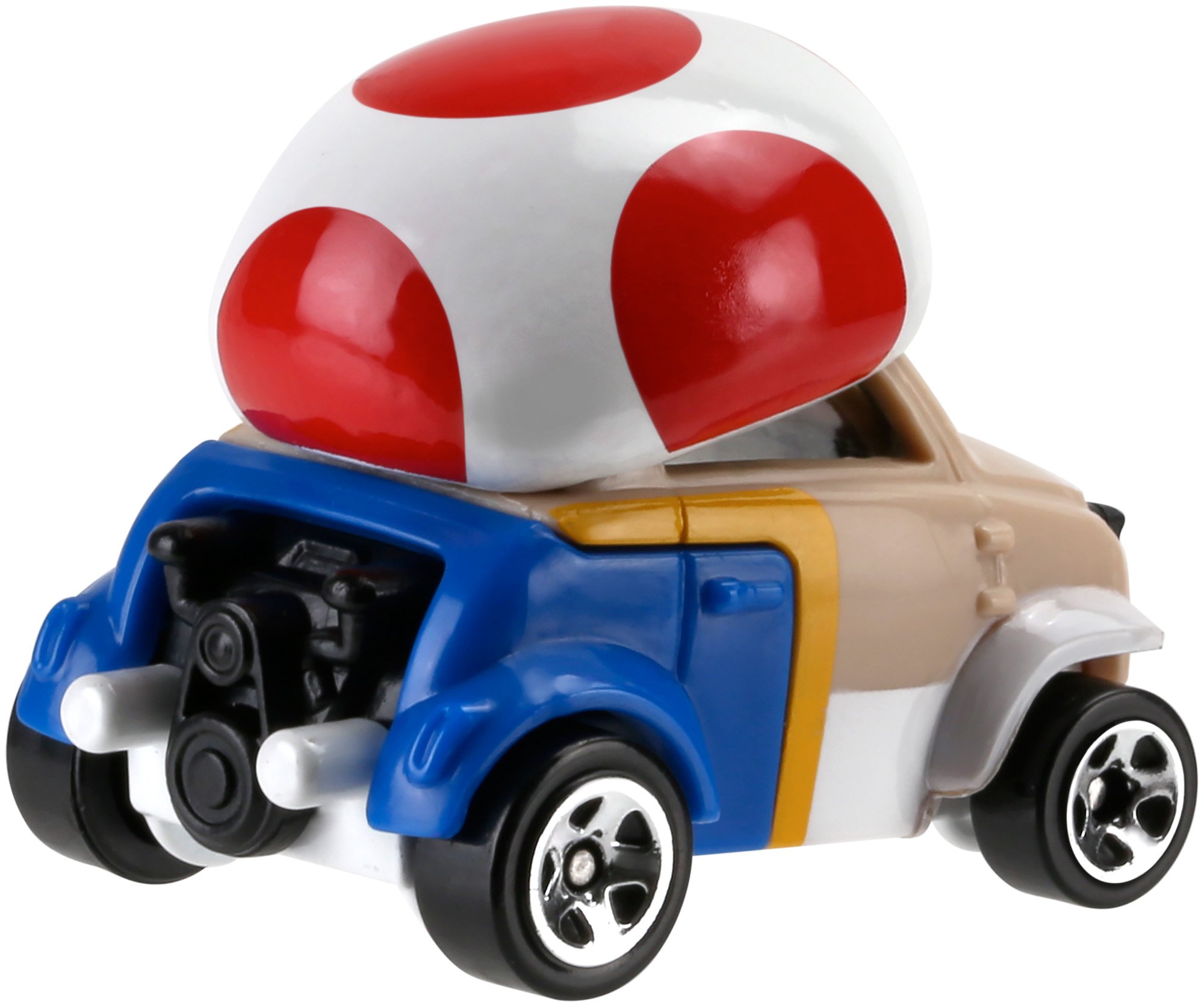 Hot Wheels Mario Bros. Toad Car Vehicle - Official Licensed Collectible Toy for Kids & Adults - Perfect for Play, Display & Gifts - Nintendo Character Racing Fun