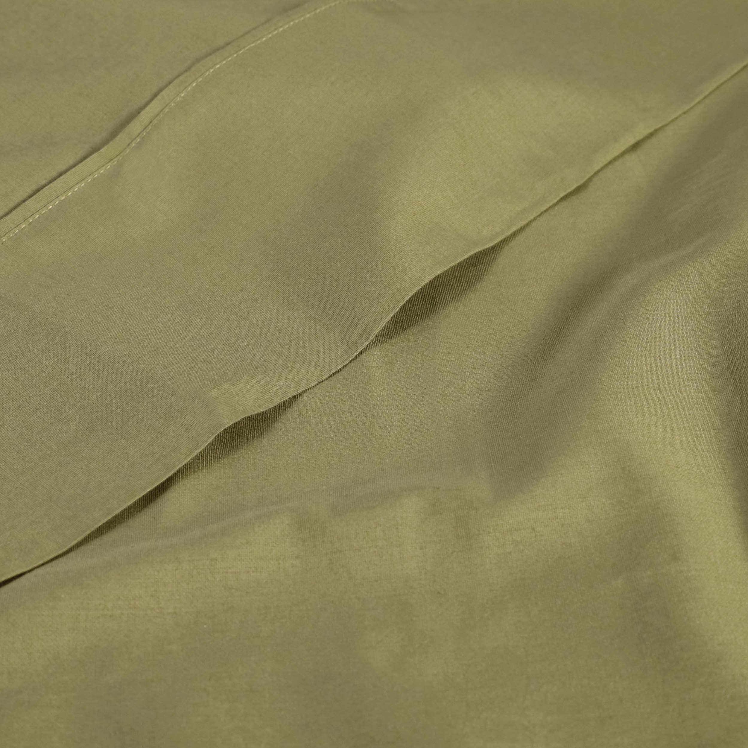 300 Thread Count Cotton Percale Solid Deep Pocket Bed Sheet Set - Queen Size, Soft & Breathable Luxury Sheets for Comfortable Sleep - Perfect for Master Bedroom, Guest Room or Vacation Home