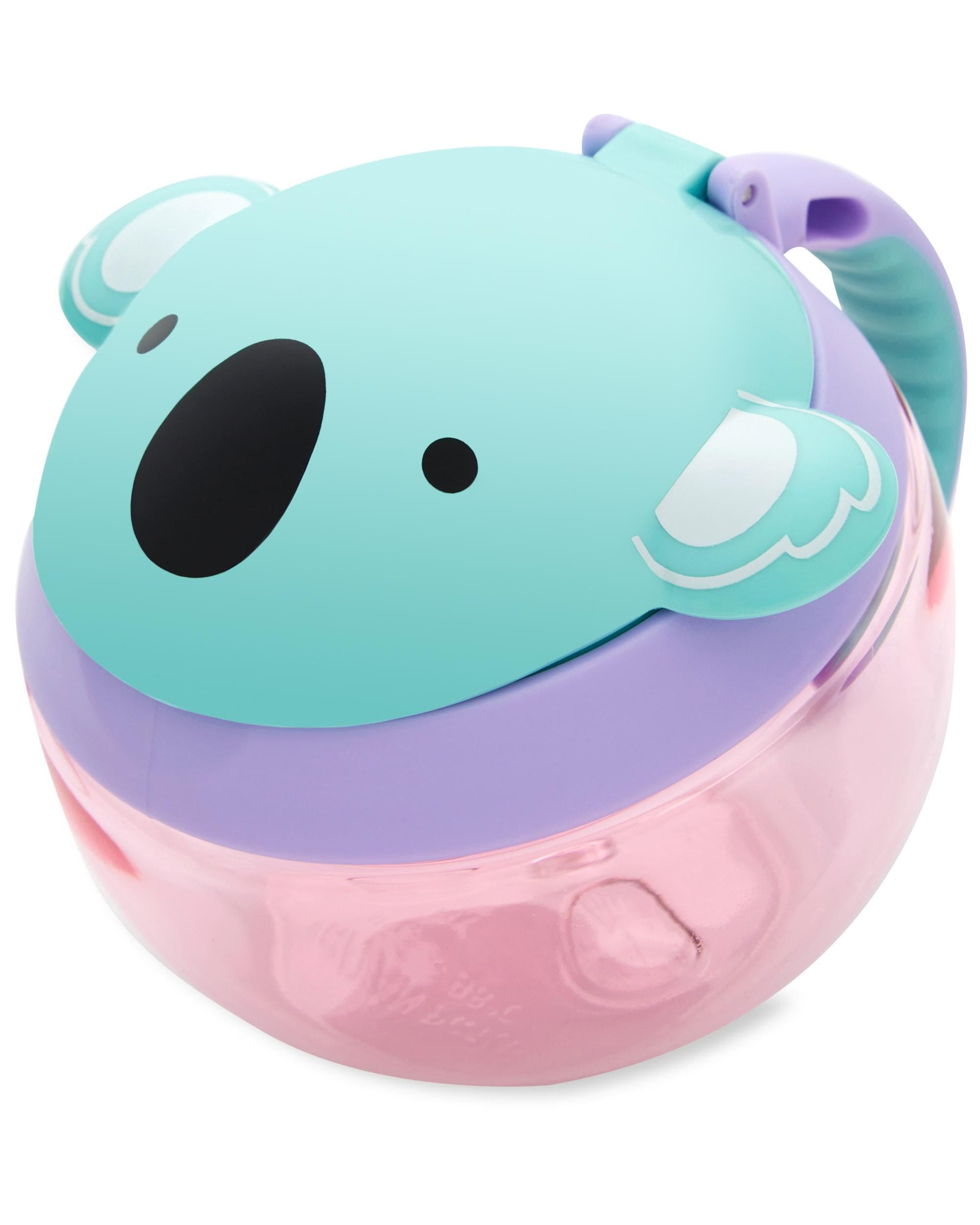Skip Hop Zoo Snap Cup - Insulated Toddler Sippy Cup with Leak-Proof Lid & Easy-Grip Handles - Perfect for Daycare, Travel & On-the-Go Hydration
