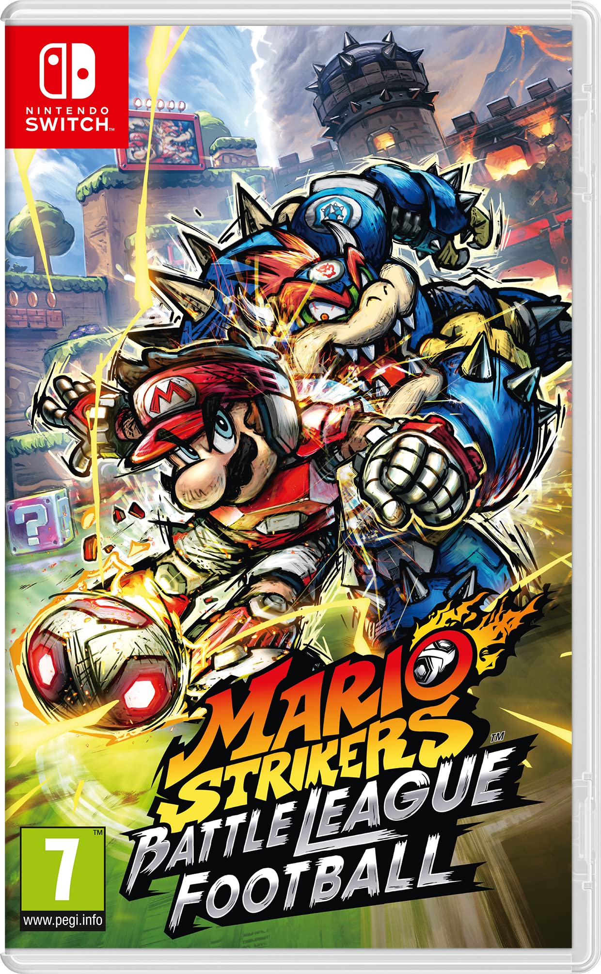 Mario Strikers: Battle League Football for Nintendo Switch - Multiplayer Soccer Game with Mario Characters | Fun for Parties & Family Game Nights