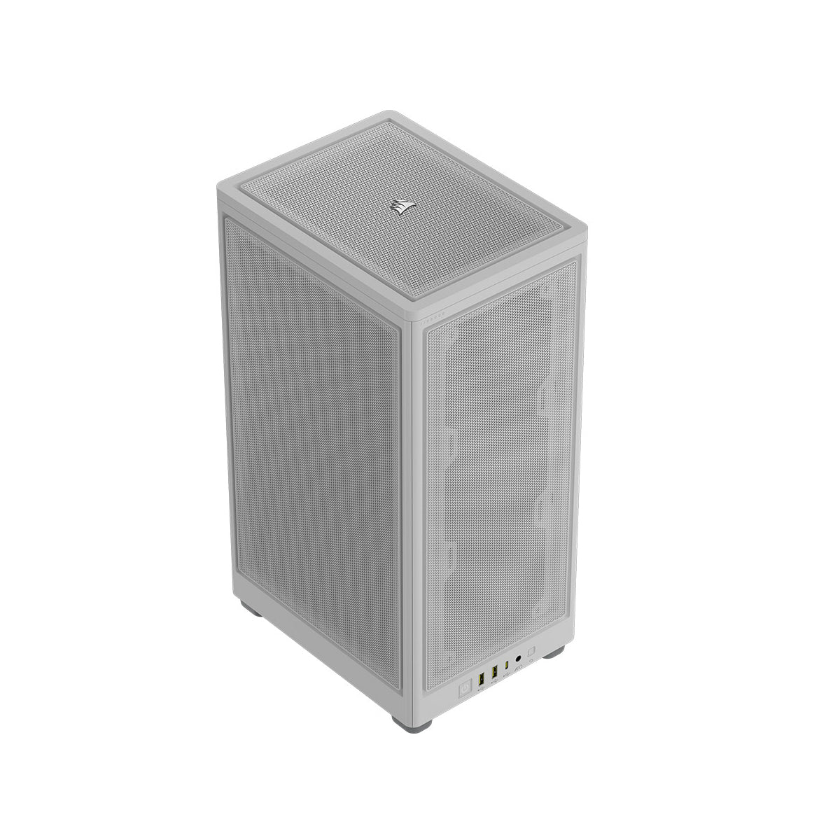 Corsair 2000D AirFlow White ITX Mini Tower PC Case - Compact Gaming PC Build for Small Spaces & High Performance Setups