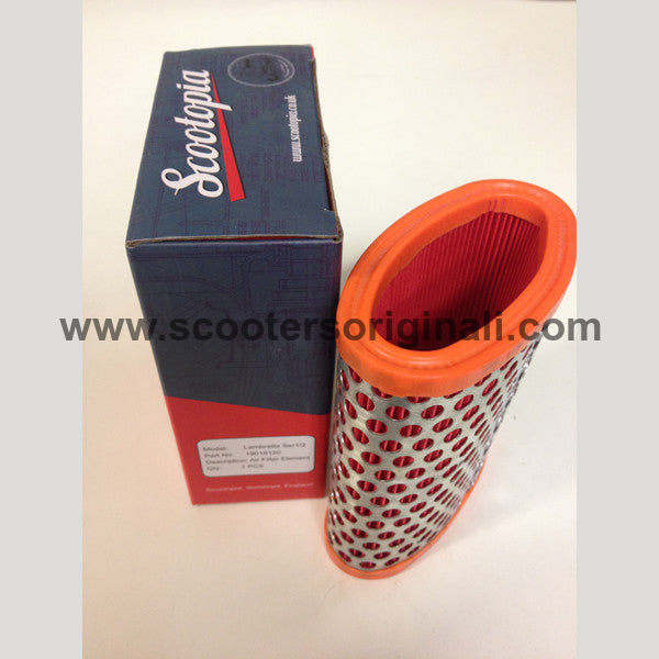 Lambretta Series 1 & Series 2 High Performance Air Filter - Free Flow Scooter Upgrade for Improved Engine Performance | Perfect for Vintage Scooter Restoration & Performance Tuning