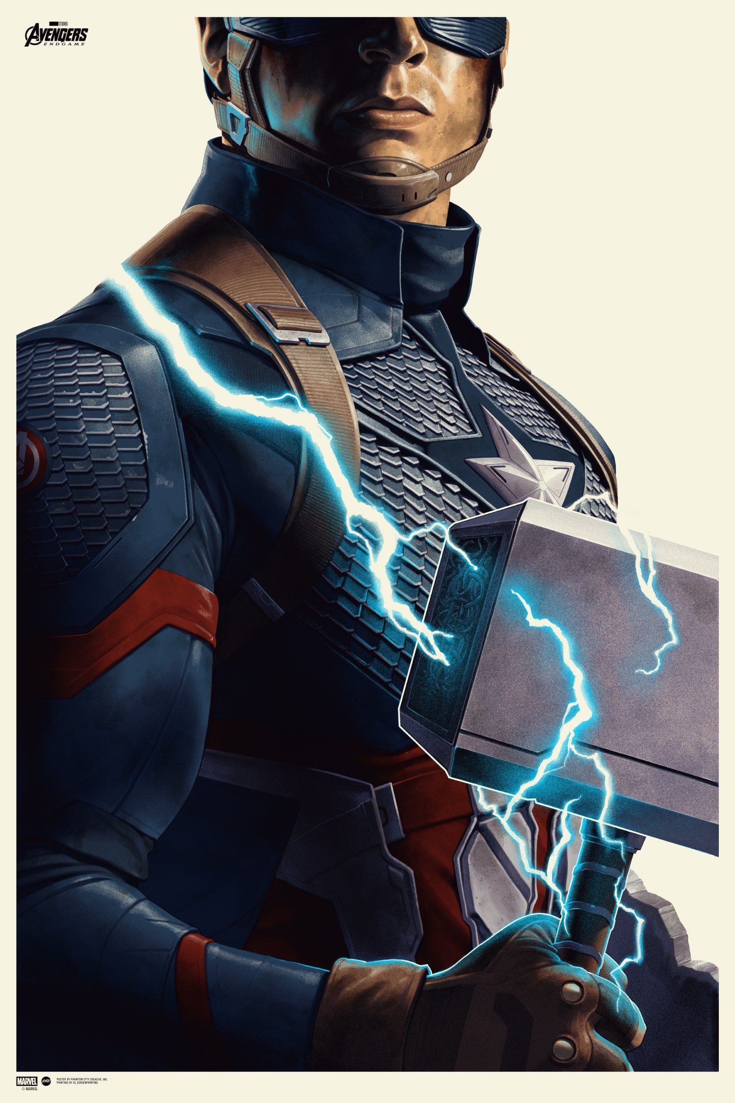 Captain America Avengers: Endgame Poster - Premium Wall Art for Home, Office & Gamer Room Decor