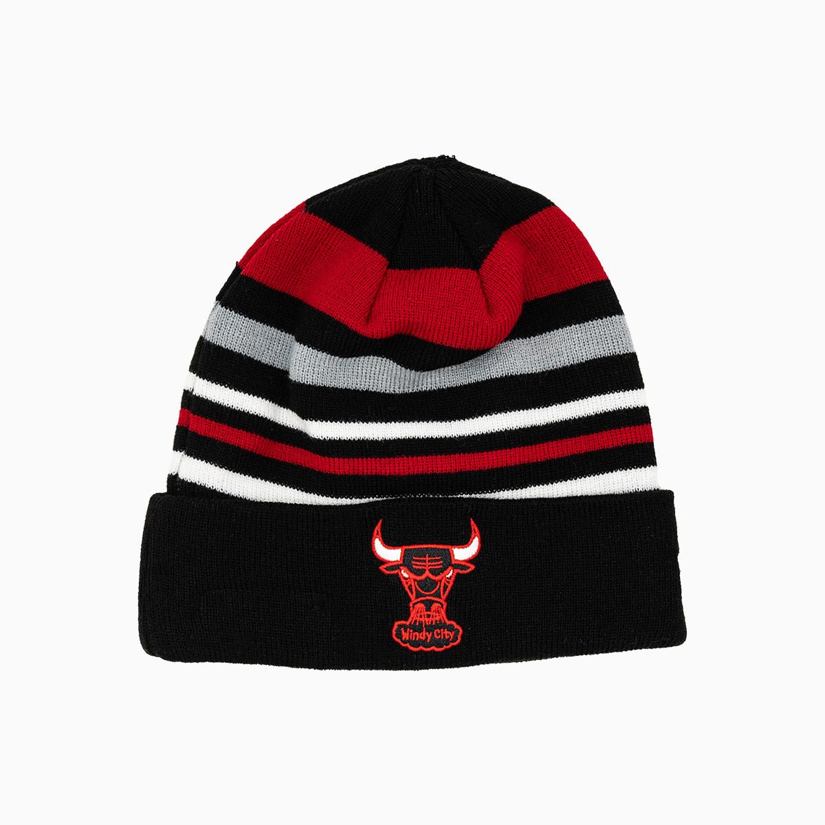 Chicago Bulls NBA Knit Beanie Hat - Official Team Logo, Warm Winter Skull Cap for Men & Women - Perfect for Basketball Games, Outdoor Sports & Cold Weather