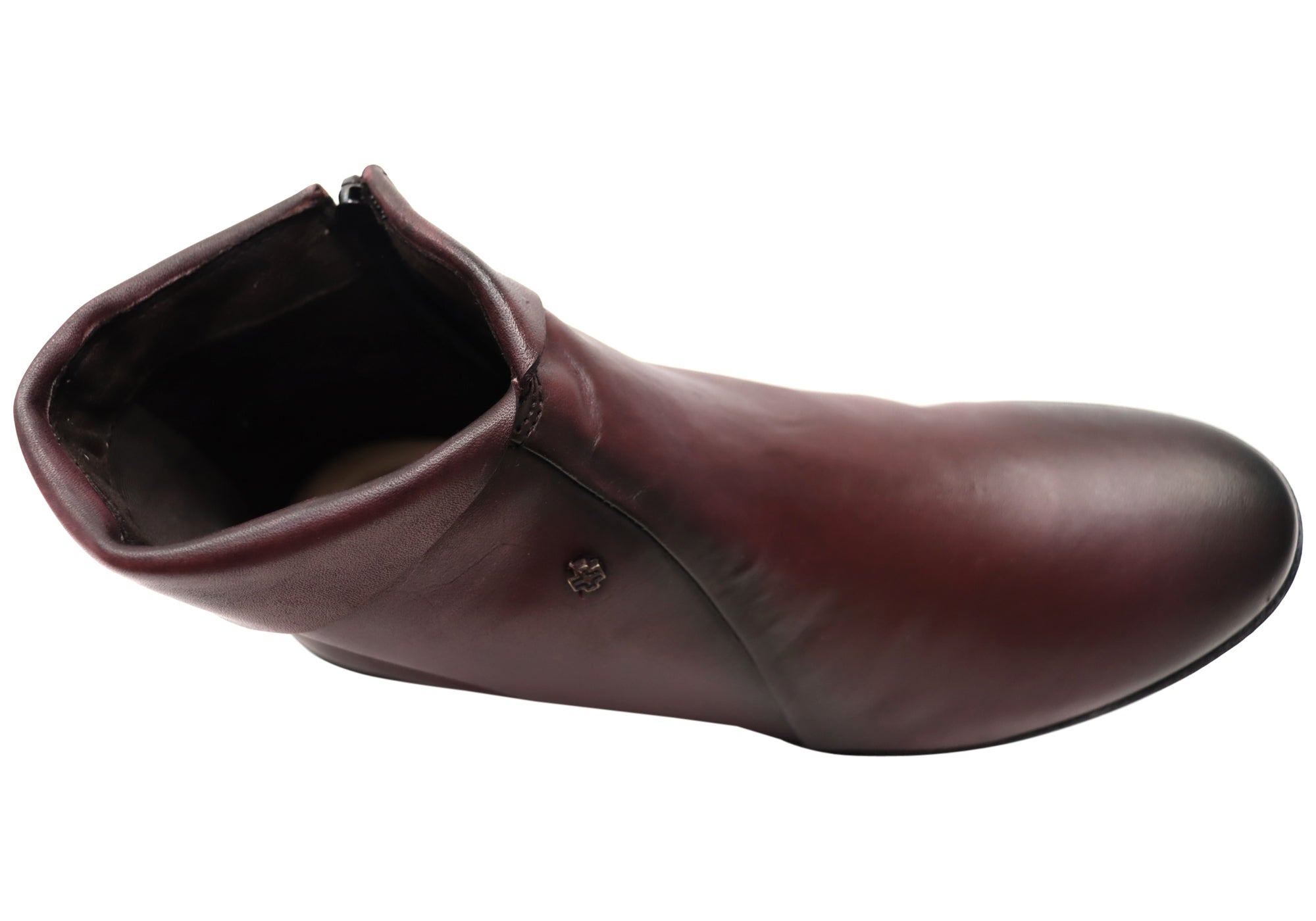 Perlatto Lotty Women's Comfortable Leather Ankle Boots - Made in Brazil - Stylish & Durable for Work, Travel & Everyday Wear
