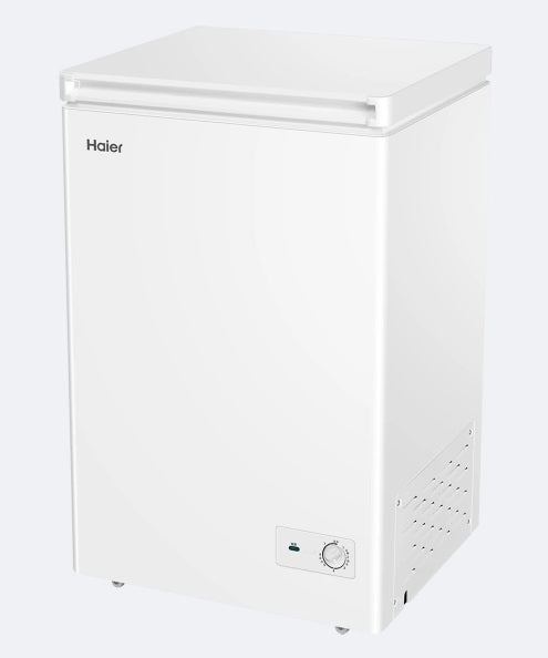Haier BC/BD 100GHDT 100L Energy Efficient Refrigerator Chest Freezer for Home, Office, or Commercial Use - Perfect for Storing Frozen Foods, Beverages, and Bulk Items
