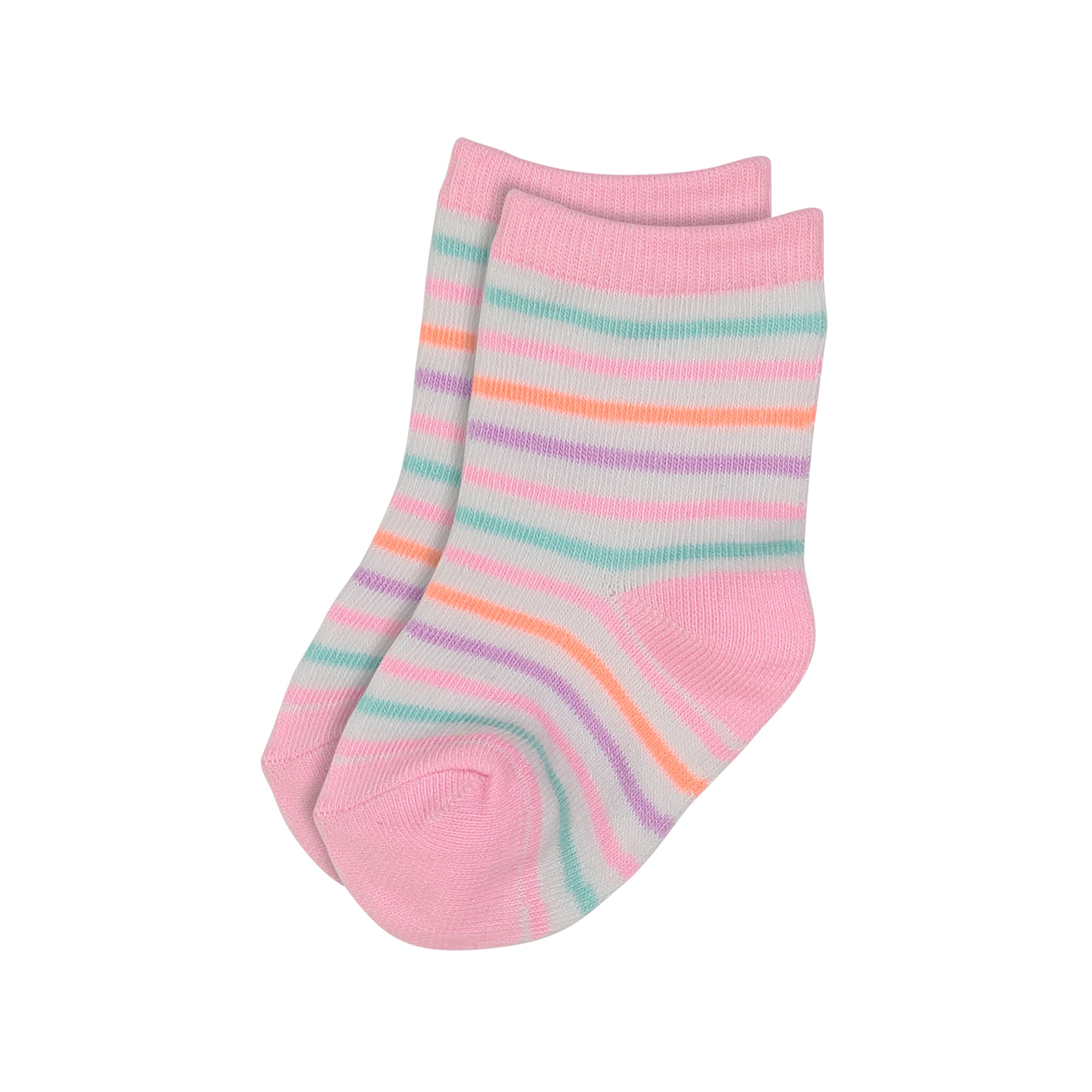 Rising Star Baby Socks for Boys & Girls | Soft Cotton Ankle & Crew Socks | Newborn to 24 Months | Perfect for Everyday Wear, Playtime & Special Occasions
