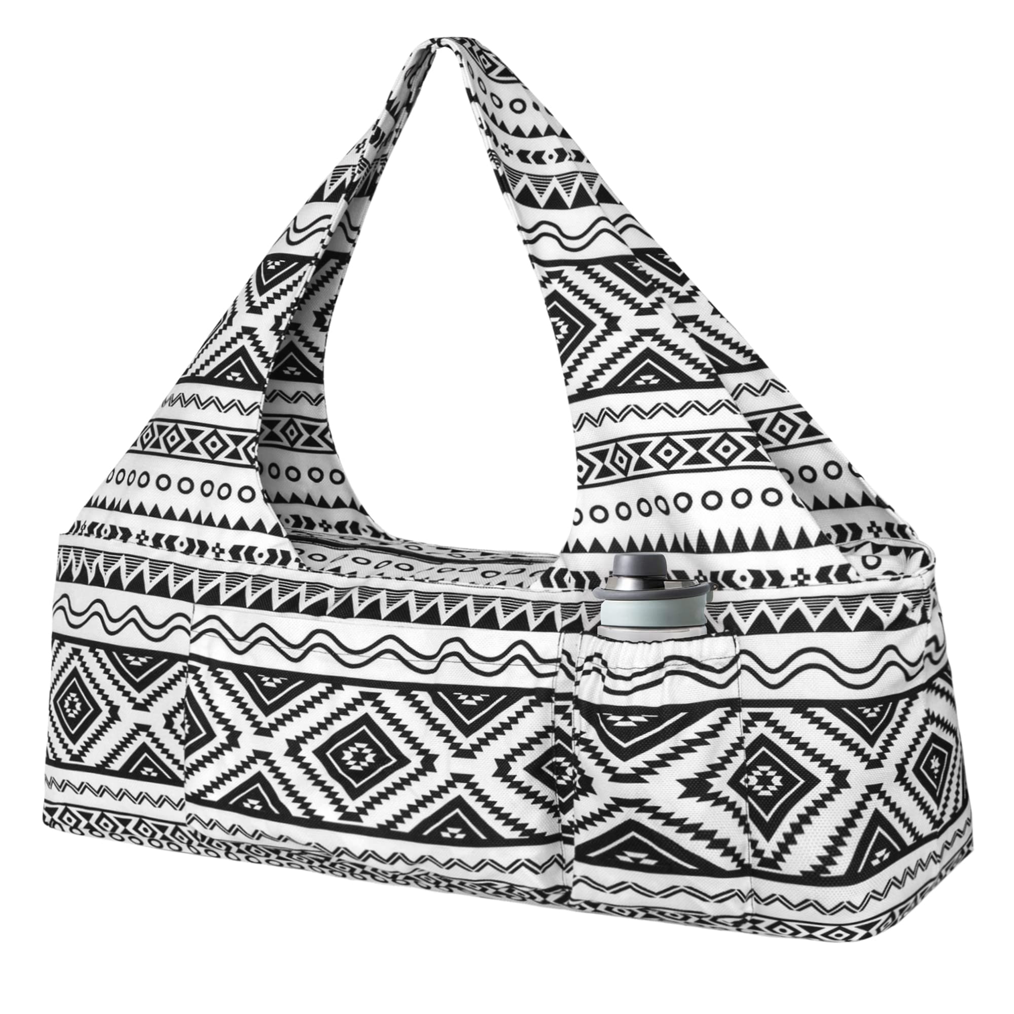 Premium Yoga Mat Bag for Women - Large Yoga Carrier with Adjustable Strap, Zipper & Multiple Pockets - Fits All Standard & Oversized Yoga Mats - Perfect for Gym, Studio & Travel Accessories
