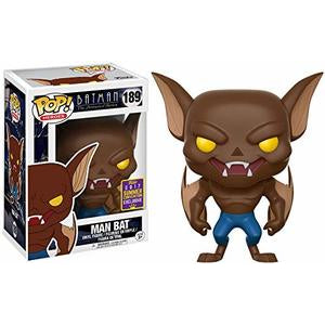 Batman The Animated Series Pop! Vinyl Figure - Man Bat (Summer Convention Exclusive 2017) [189] | Collectible Action Figure for DC Comics Fans, Perfect for Display & Gifts