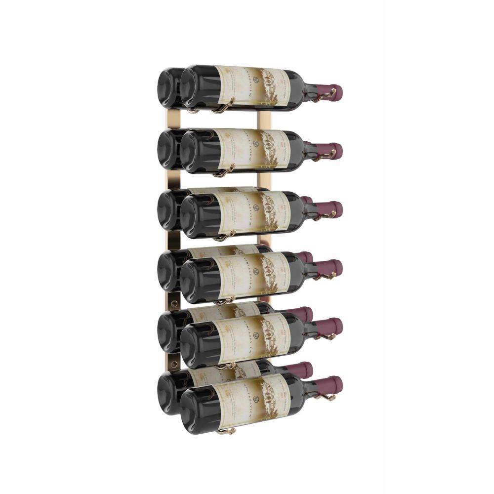 2-Tier Wine Bottle Rack - Holds 6 to 18 Bottles (2 Feet Tall) - Perfect for Kitchen, Bar, or Wine Cellar Storage