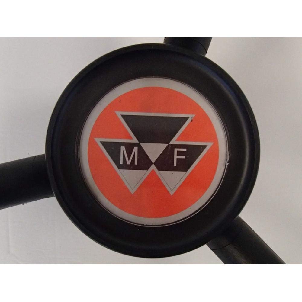 Stevens Lake Parts One New Steering Wheel with Cap Key Type Fits Massey Ferguson 192432M2 Models | Interchangeable with S.43395 | Compatible with Tractors & Farm Equipment | Durable Replacement for Smooth Operation