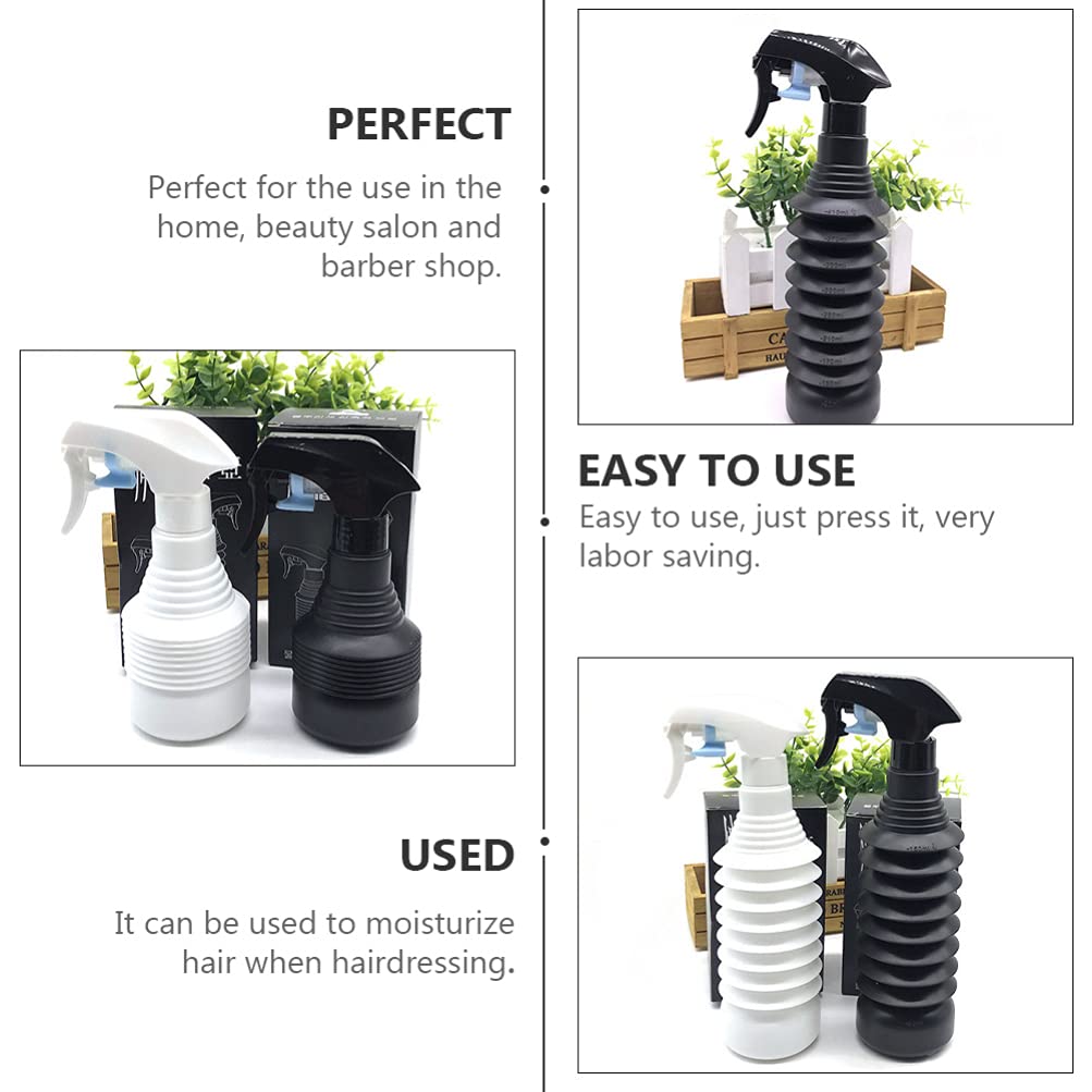 FRCOLOR Continuous Spray Bottle - Hair Styling, Salon, Gardening & Skin Care Mister - Fine Mist Water Sprayer for Hairstyling, Cleaning, Plants & Beauty (Ideal for Salons, Home Hair Care & Garden Use)