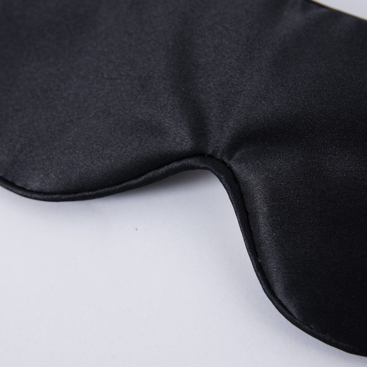 100% Pure Mulberry Silk Sleep Eye Mask for Women & Men - Soft & Breathable for Better Sleep, Travel & Relaxation - Black