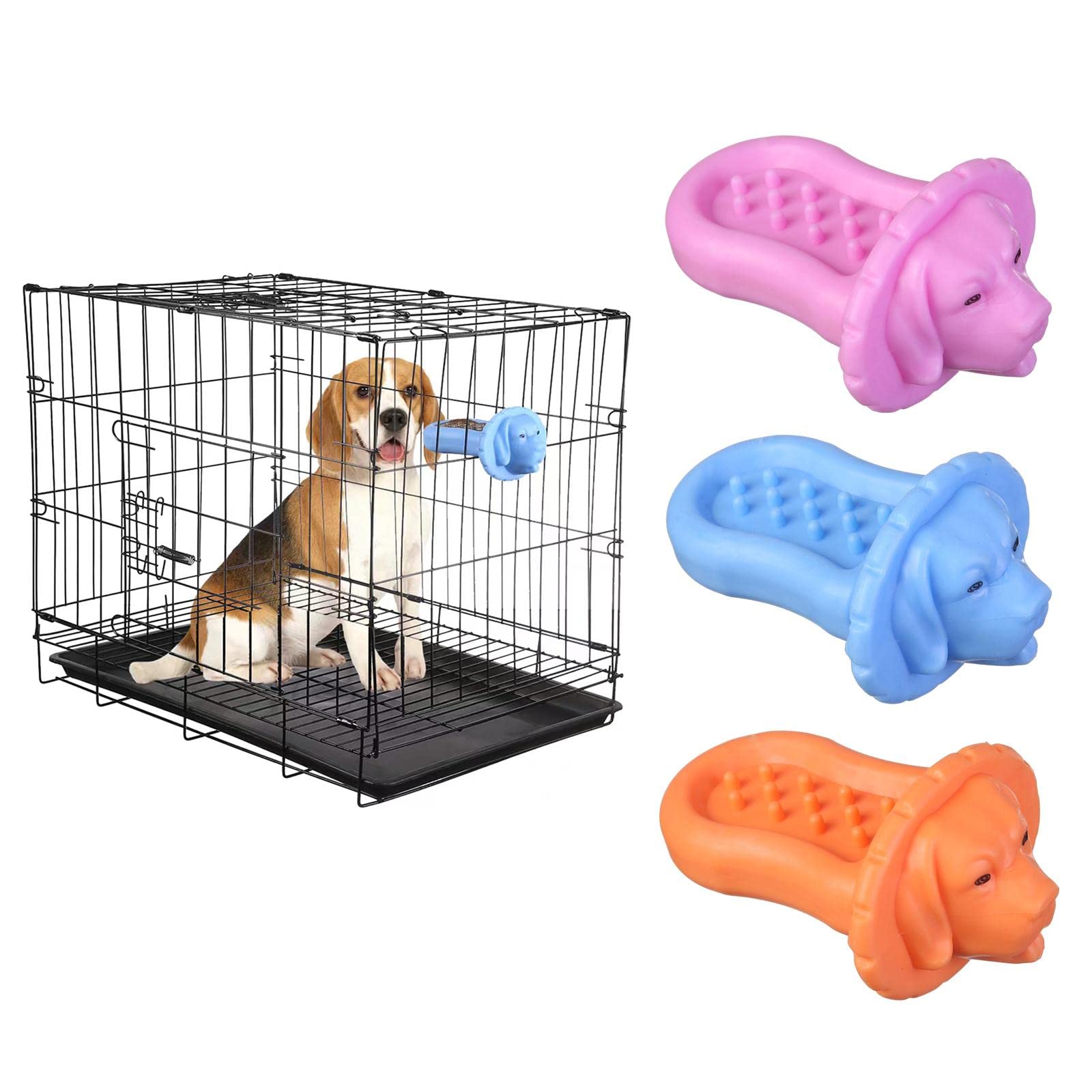 Enakshi Dog Licking Mat & Chew Toy - Slow Feeder Bowl for Puppy Treat Games | Pet Supplies for Stress Relief & Mealtime Fun