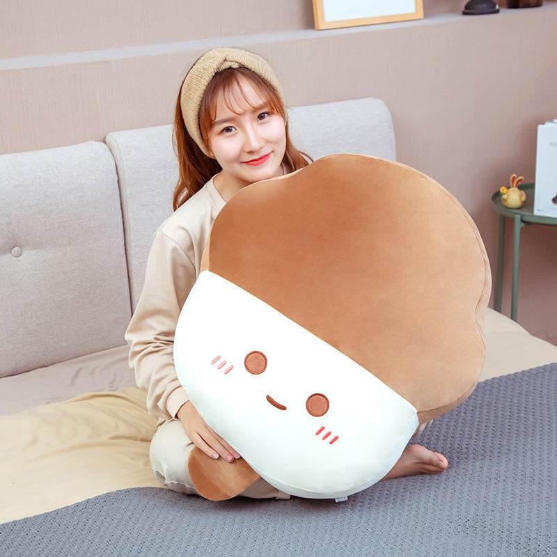 Giant Ice Cream Plush Pillow - Soft & Huggable Large Body Pillow for Kids & Adults - Perfect for Bedroom Decor, Lounge Relaxation & Cozy Cuddling