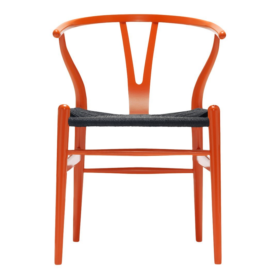 CH24 Wishbone Chair - Modern Scandinavian Dining Chair in Soft Colors | Perfect for Dining Rooms, Kitchens, and Home Offices