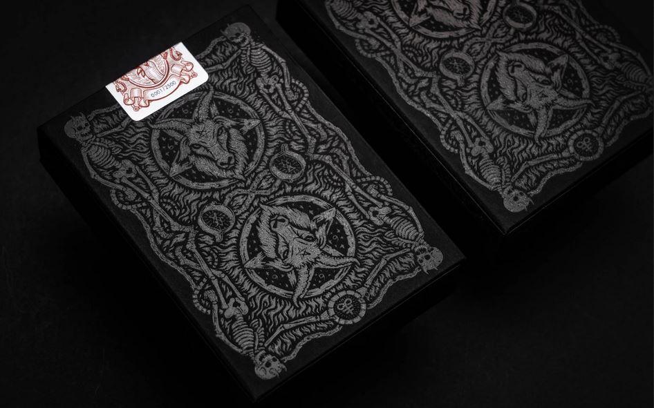 Premium 666 Crimson Flare Playing Cards - Elegant Poker Deck for Magic Tricks, Cardistry & Casino Games | Perfect for Poker Nights, Magic Shows & Collectors