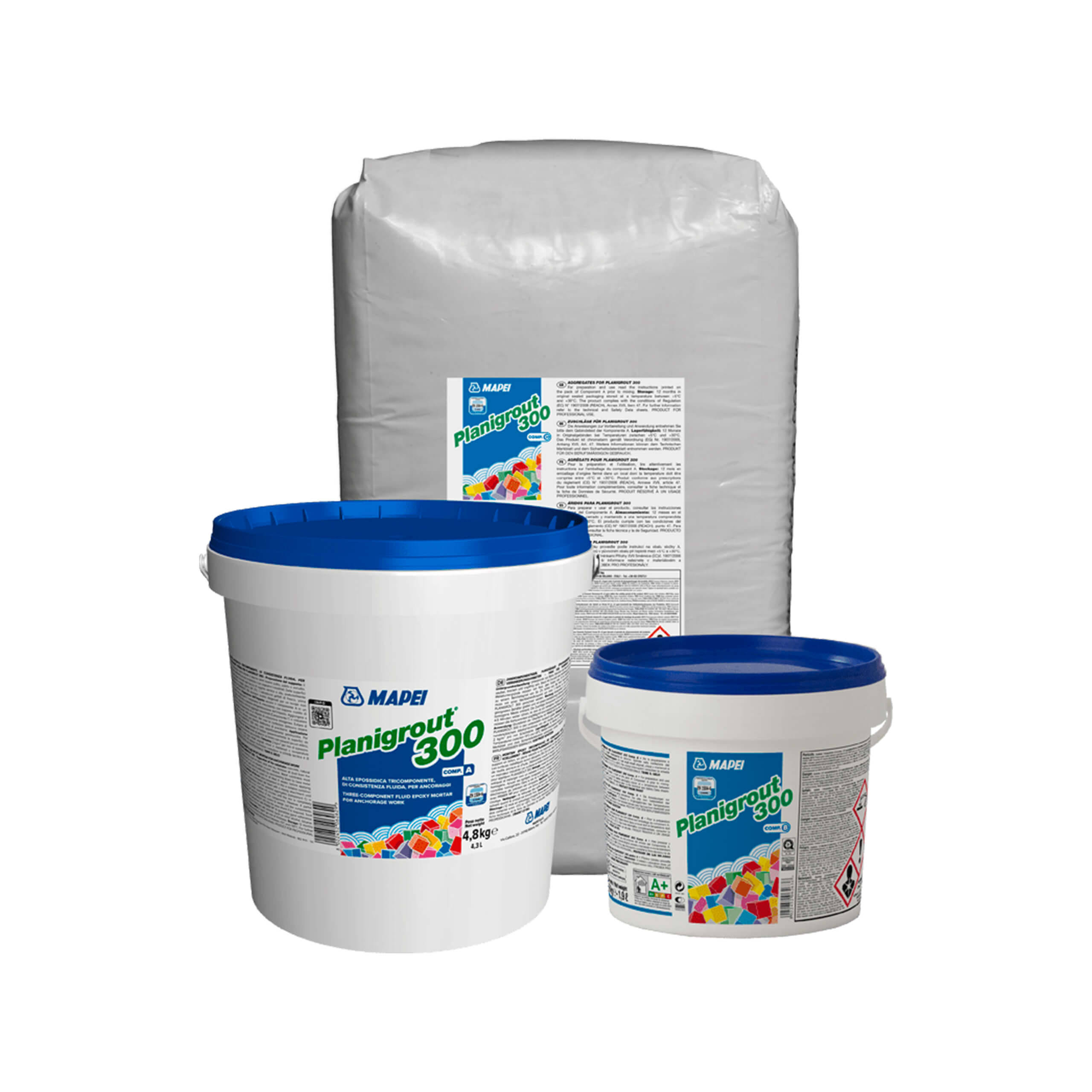 Mapei Planigrout 300 - High-Performance Cementitious Grout for Tile & Stone - Perfect for Floor Leveling, Crack Repair & Thin-Set Applications in Bathrooms, Kitchens & Commercial Spaces