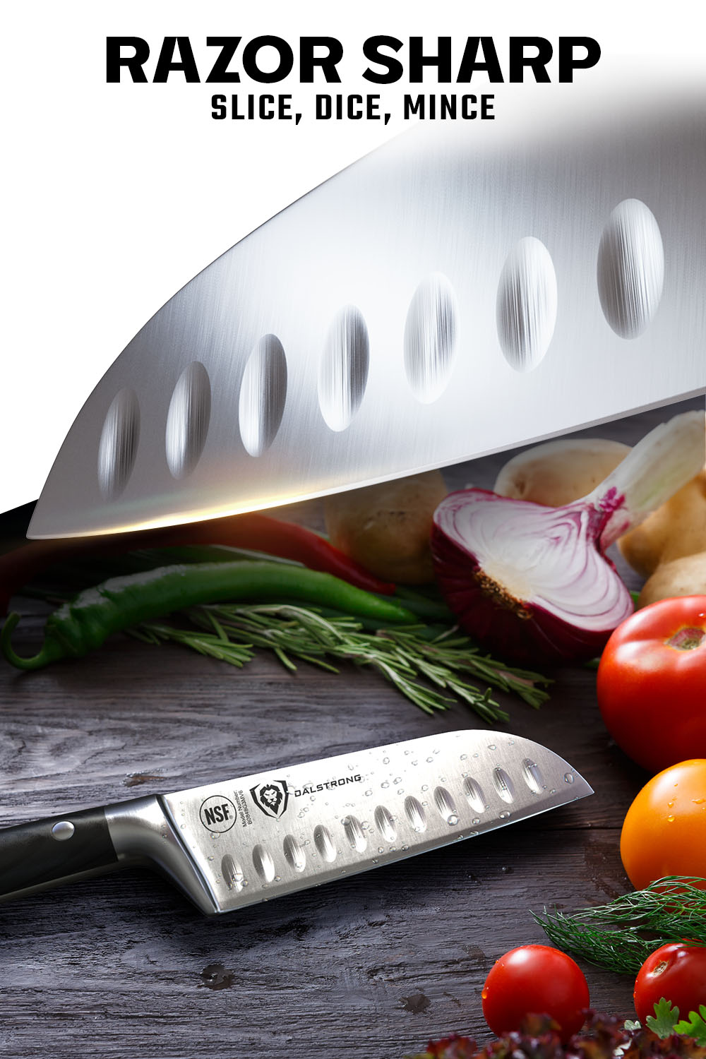Premium Santoku Knife 5