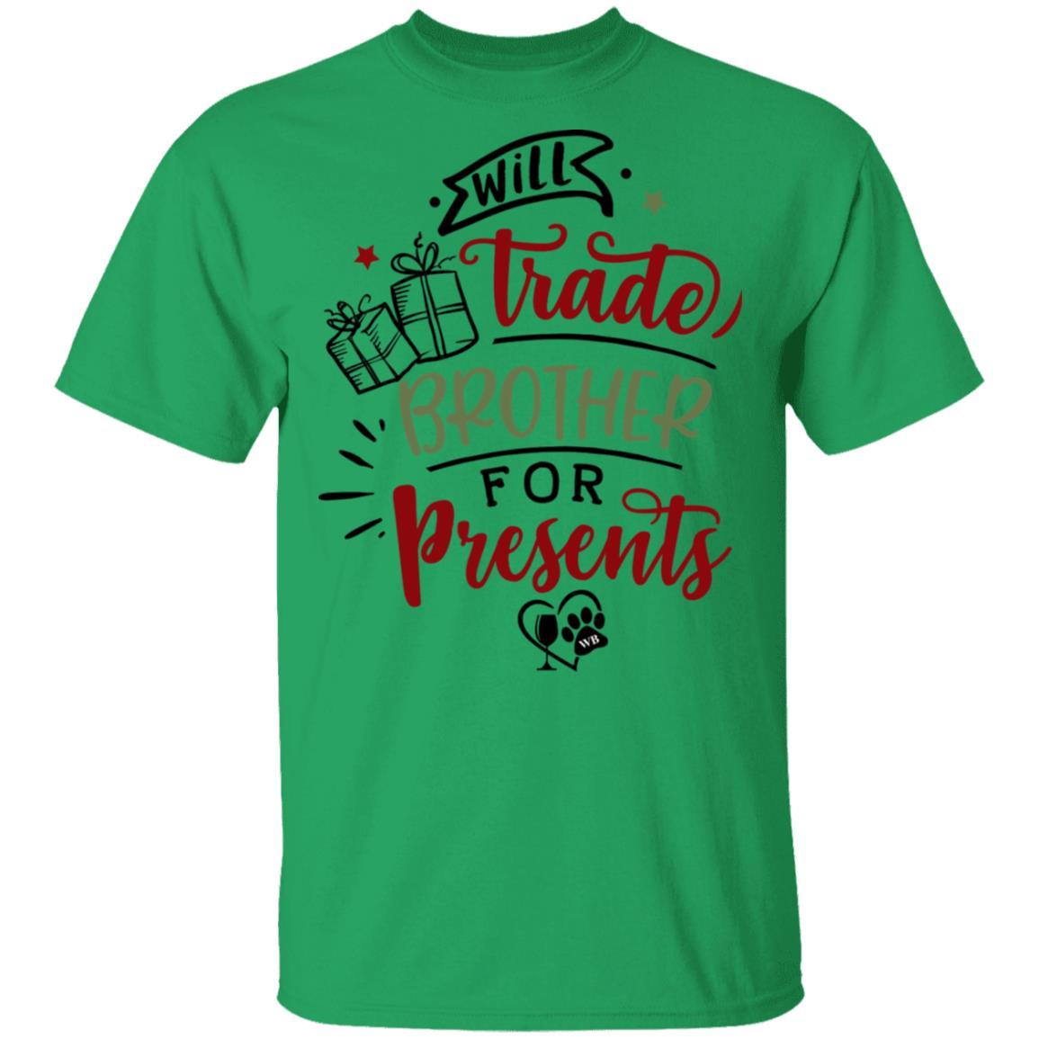 WineyBitches.Co Funny Sibling Gift T-Shirt - 5.3 oz Cotton Tee - Perfect for Christmas, Birthday & Family Reunion Gifts