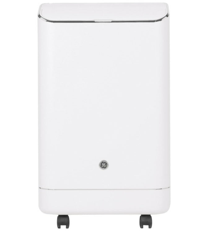 GE APWA12YZBW 12,000 BTU Smart 3-in-1 Portable Air Conditioner with WiFi Control - White - Perfect for Bedroom, Office & Small Spaces Cooling