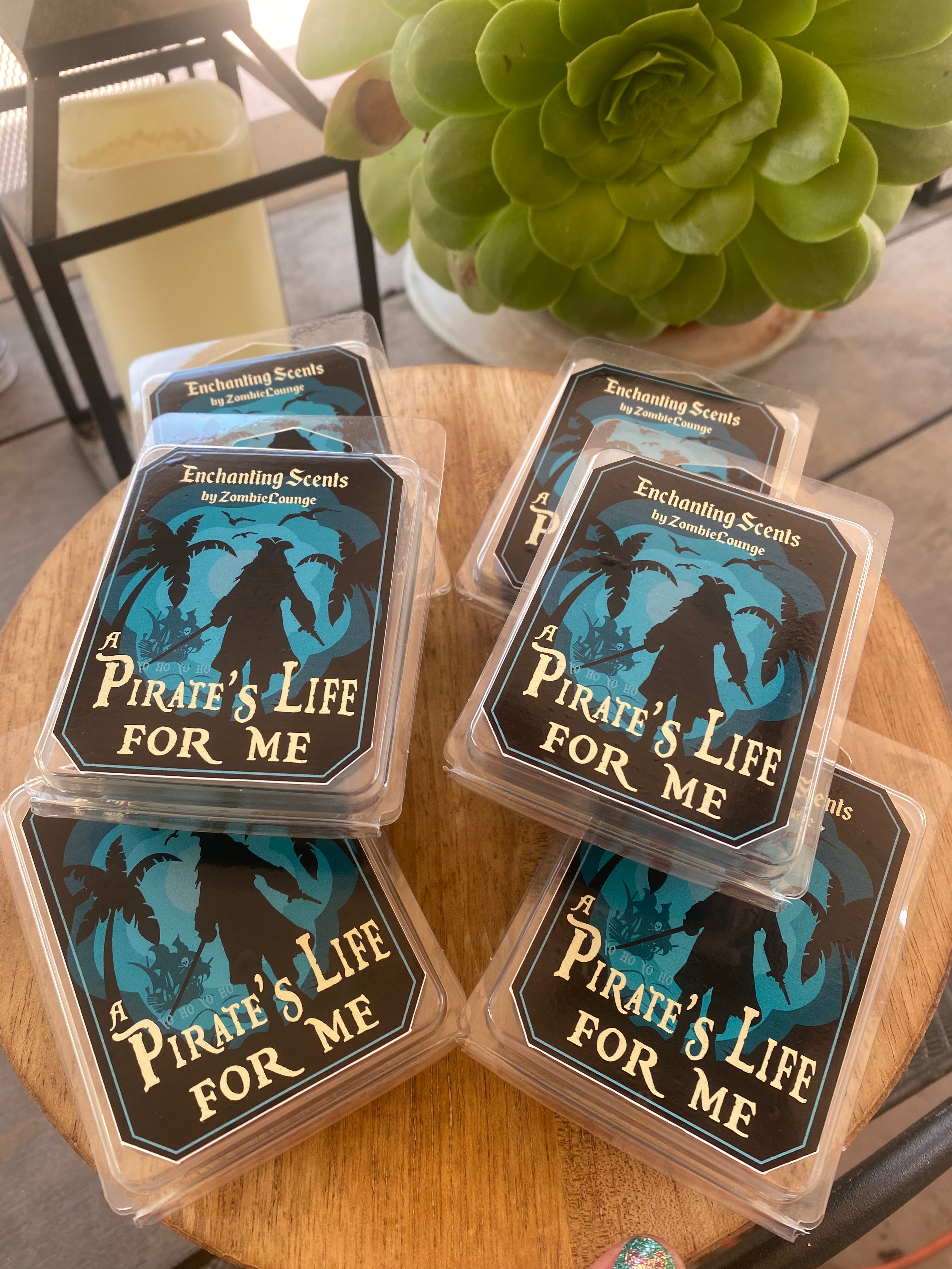 Pirates Life For Me Wax Melts - Handmade Scented Wax Cubes for Warmers | Perfect for Home, Office & Gifts | Long-Lasting Fragrance for Relaxation & Aromatherapy