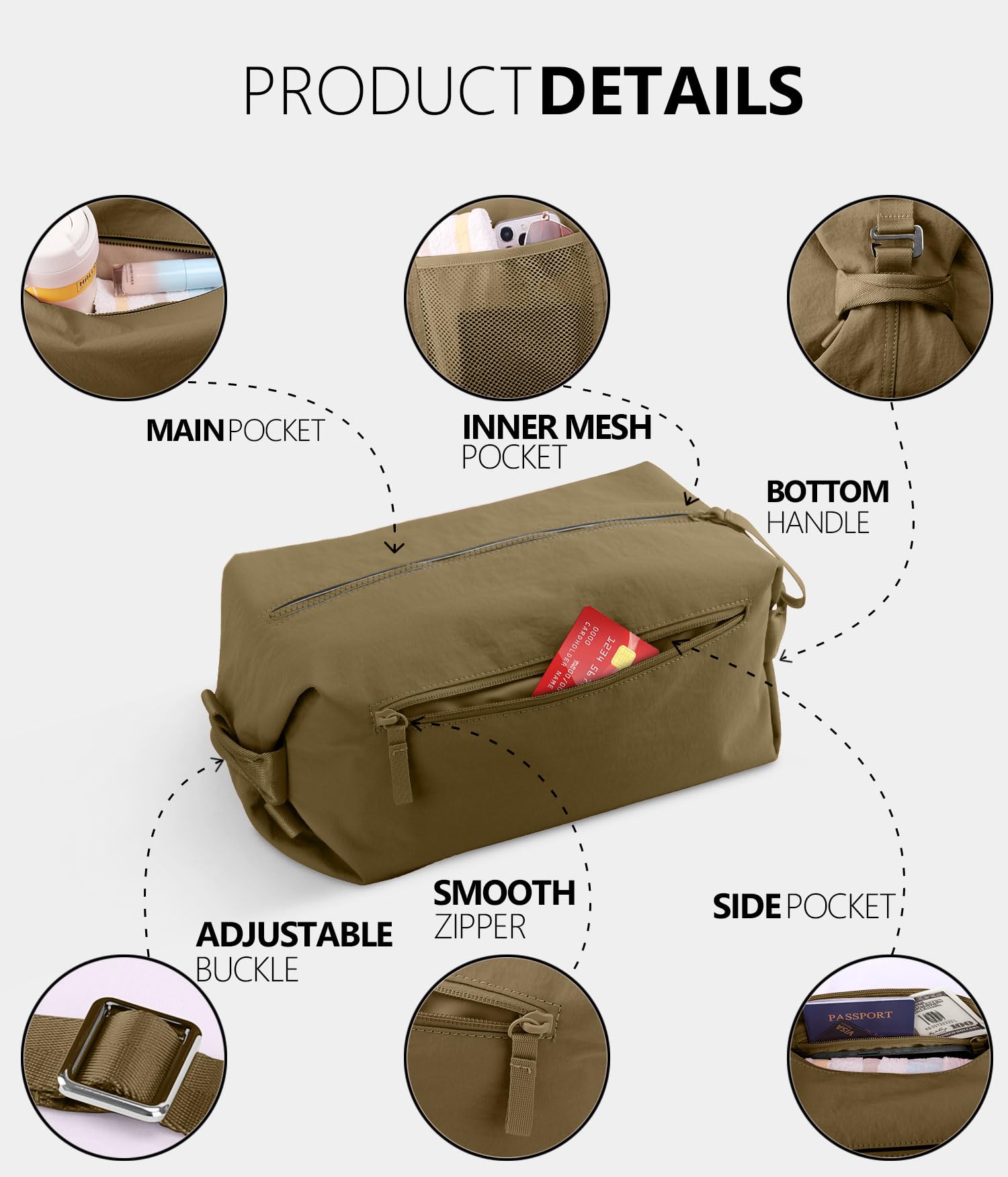 Stylish Compact Gym Duffle Bag for Women & Men - 3-in-1 Crossbody Sports Bag for Fitness, Workout & Travel - Perfect for Gym, Yoga, Work Commute & Weekend Getaways