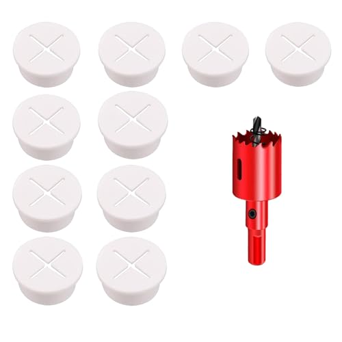 1 Inch_25mm White10PCS