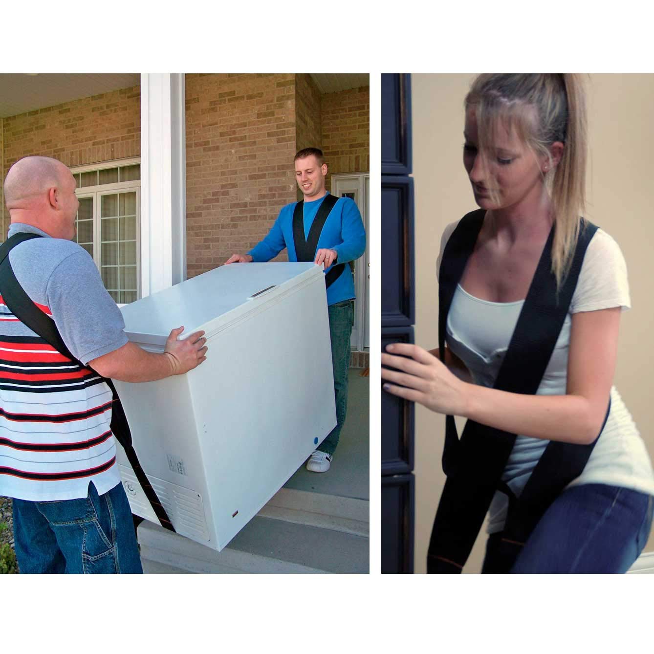 Moving Straps for Heavy Lifting - 650 lbs Capacity TeamStrap for Furniture, Appliances & Mattresses | Safe & Easy 2-Person Moving Tool for Home, Office & Warehouse