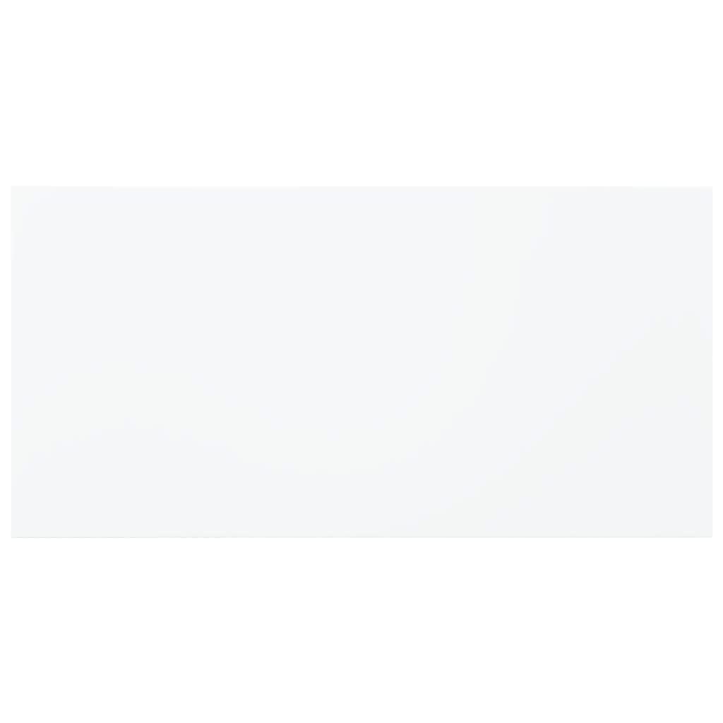 Replacement Bookshelf Boards - 4 Pack White Chipboard Shelves 39.4