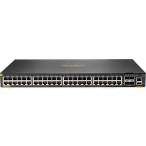 Aruba 6200F 48G Class4 PoE 4SFP+ 740W Switch - 48 Port Managed Layer 3 Modular Network Switch with PoE Support for Twisted Pair & Fiber Optic Cables | Ideal for Enterprise Networking, Data Centers & High-Performance Office Environments
