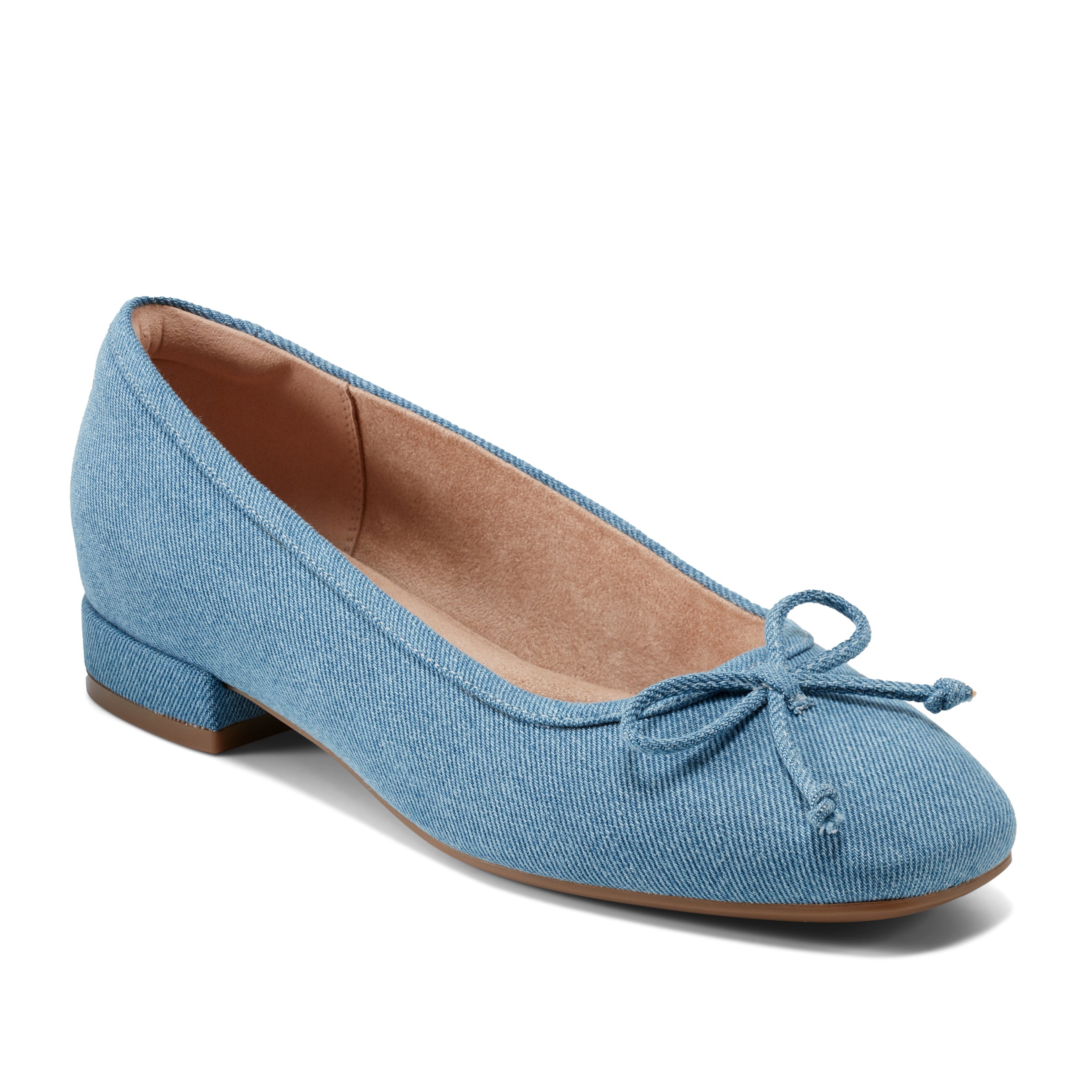 Women's Sadie Square Toe Slip On Ballet Flats - Comfortable Dress Shoes for Work, Office & Casual Wear