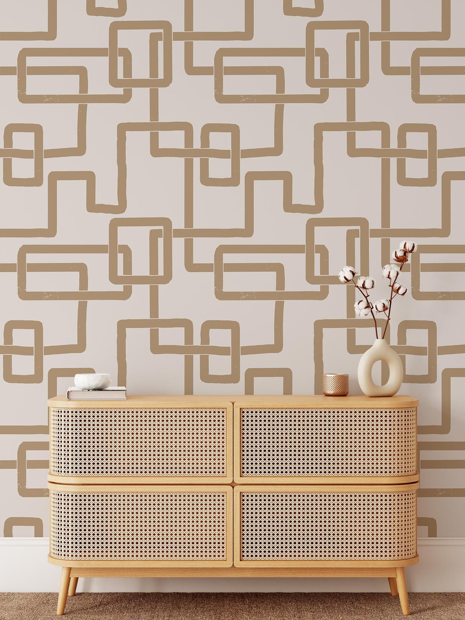Imbroglio Wallpaper - Premium Self-Adhesive Peel and Stick Wallpaper for Home Decor - Perfect for Bedrooms, Living Rooms & Accent Walls