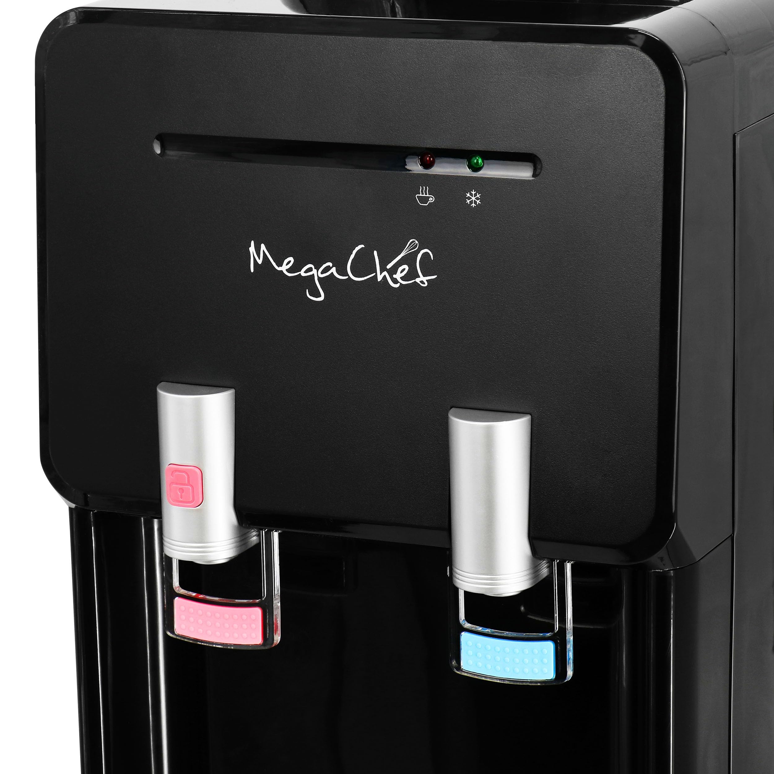 MegaChef Top Loading Hot and Cold Water Dispenser - Instant Hot & Cold Water for Home, Office, Kitchen | Perfect for Coffee, Tea, Cooking & Hydration