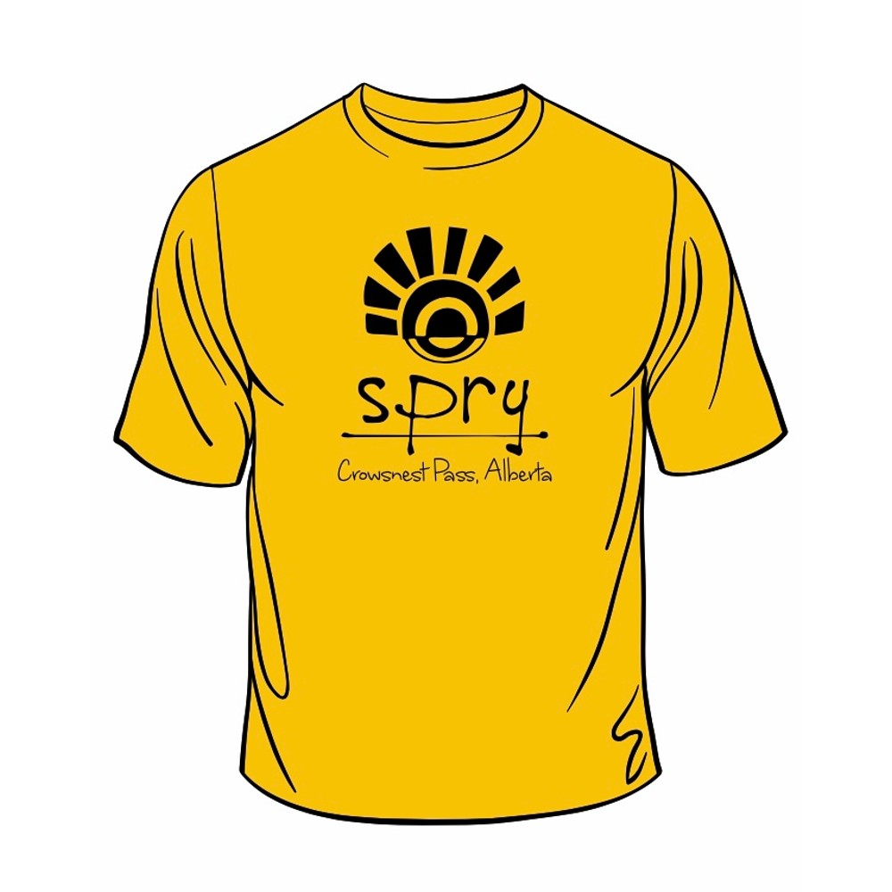 Spry Logo T-Shirt - Unisex Cotton Tee for Men & Women | Casual Wear, Street Style, Everyday Comfort