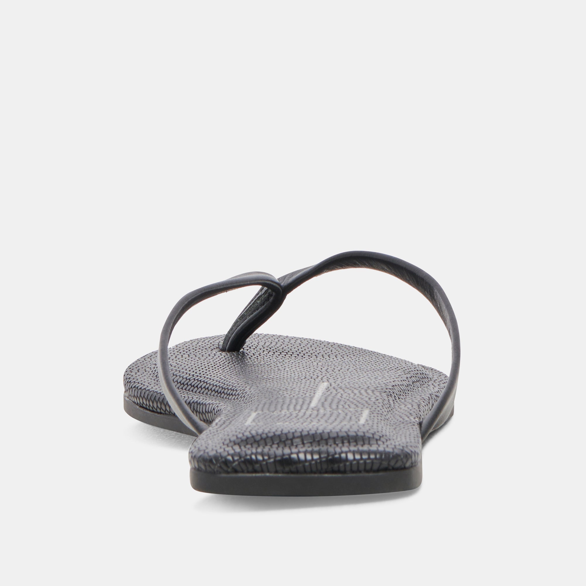 LAYNEY Women's Black Leather Sandals - Comfortable & Stylish Casual Footwear for Summer, Beach, and Outdoor Walking