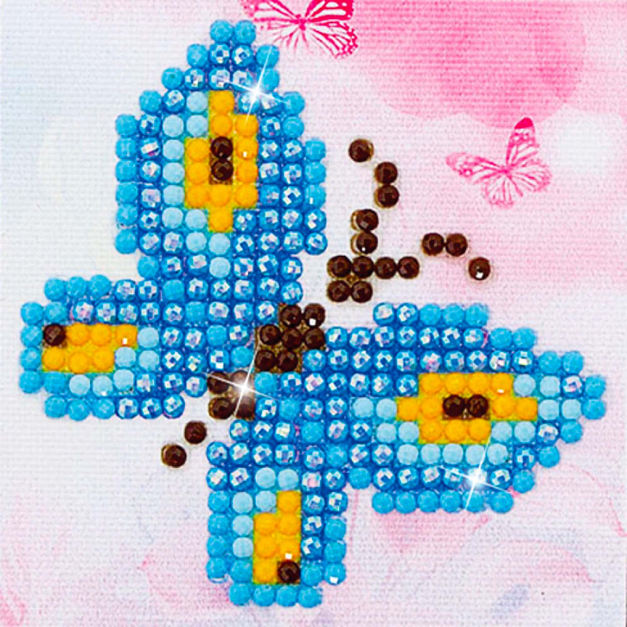 Diamond Dotz Butterfly Sparkle DIY Diamond Painting Kit for Adults - Relaxing Craft Activity for Home Decor & Gifts