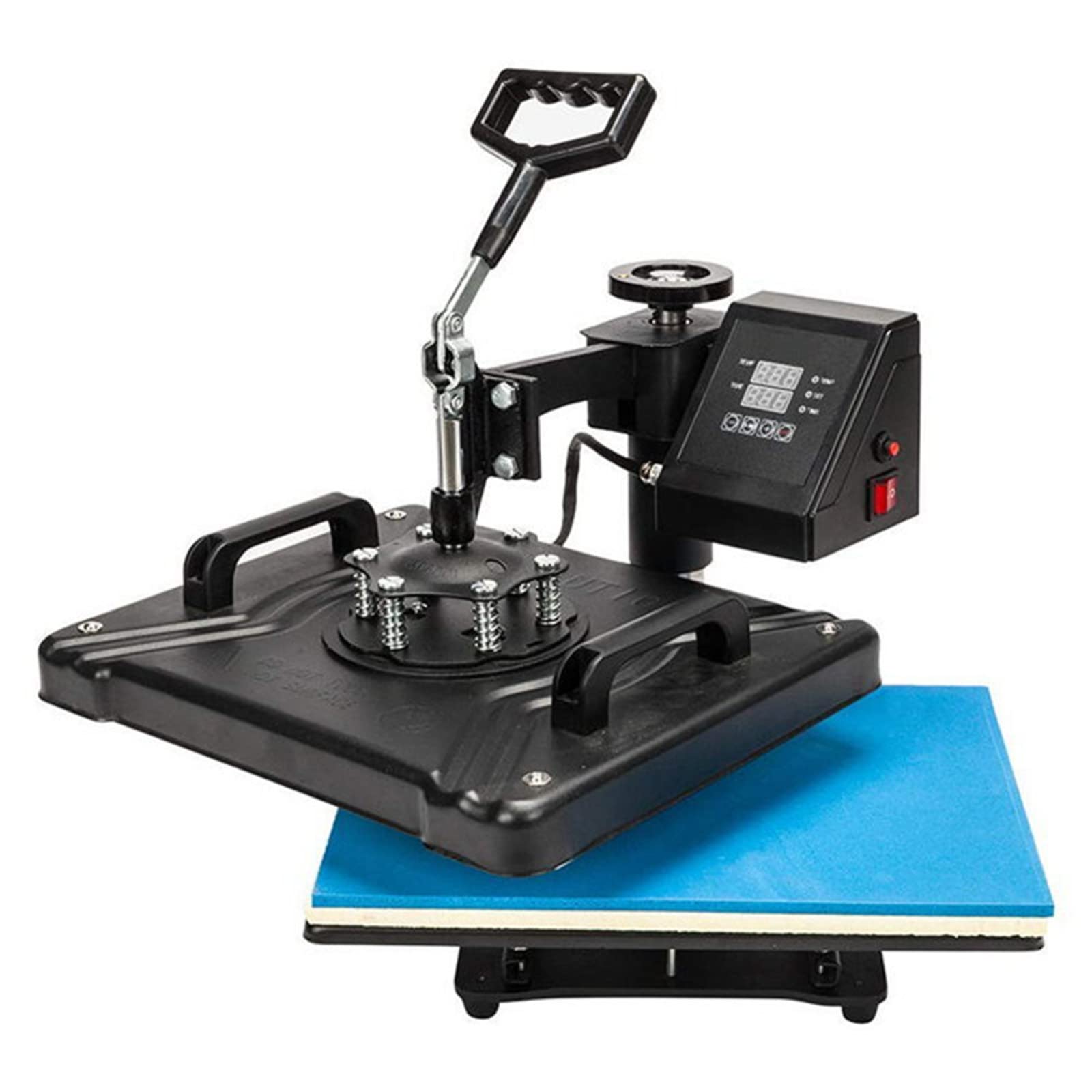 5 in 1 Heat Press Machine for T-Shirt, Cap, Mug, Bottle & Phone Case - Sublimation Transfer Printer for Custom Printing - Perfect for DIY Crafts, Small Business & Personalized Gifts