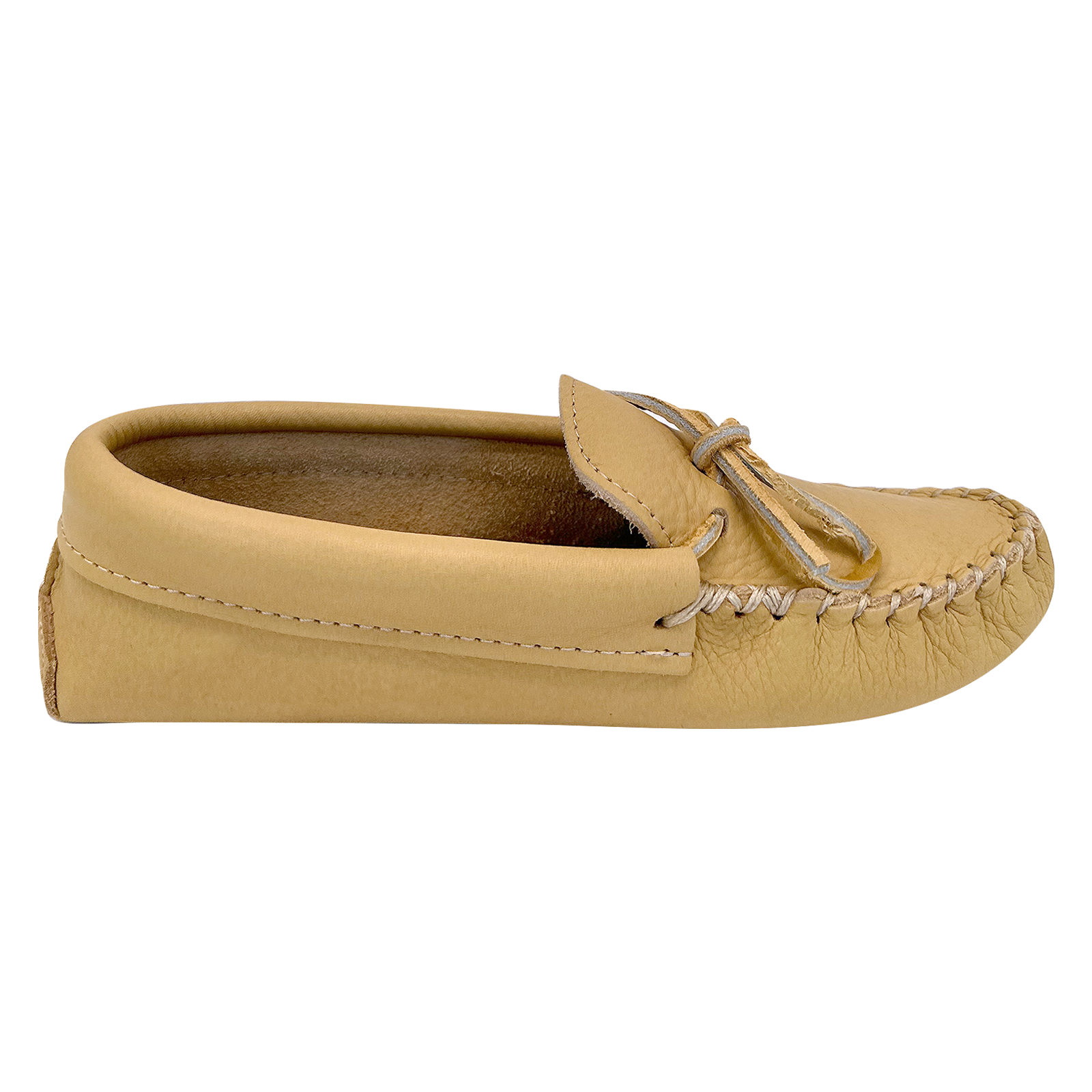 Women's Soft Moosehide Leather Moccasins - Comfortable Handmade Slip-On Shoes for Indoor/Outdoor Wear - Perfect for Home, Office & Casual Outings