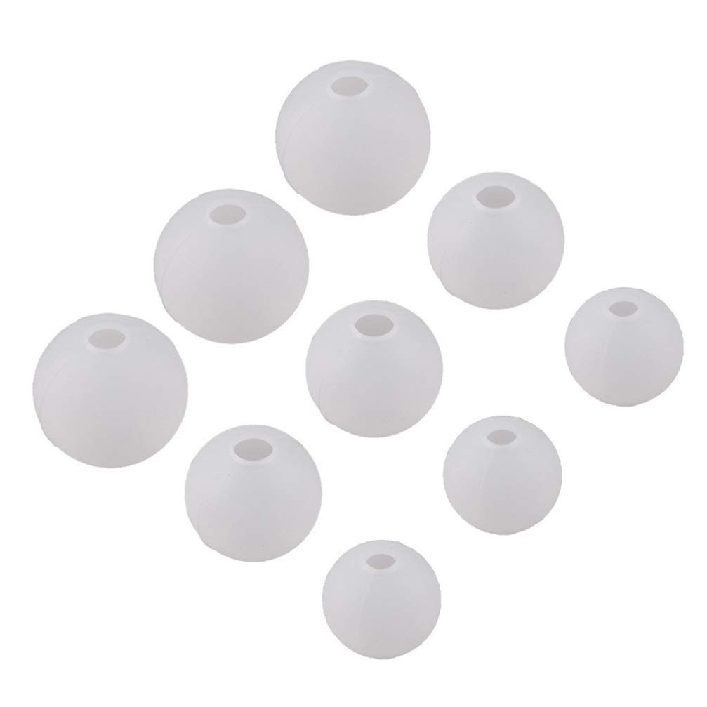 FOMIYES 9Pcs Round Silicone Molds for DIY Crafts - Mini Starry Star Epoxy Resin Molds, Chocolate Molds & Candy Makers - Perfect for Home Decor, Jewelry Making, and Gift Packaging