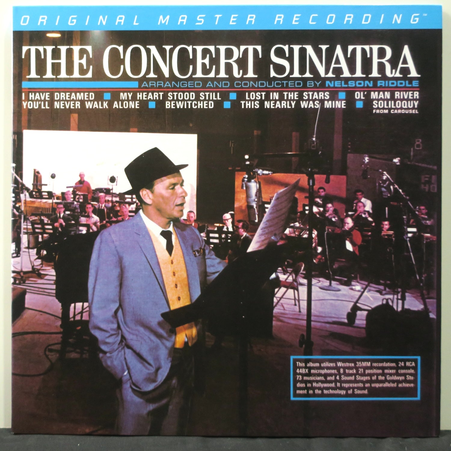 Frank Sinatra 'The Concert Sinatra' Mobile Fidelity 180g Vinyl LP | Limited Edition Audiophile Record | Perfect for Jazz Lovers & Vinyl Collectors | Home Entertainment & Gift Idea