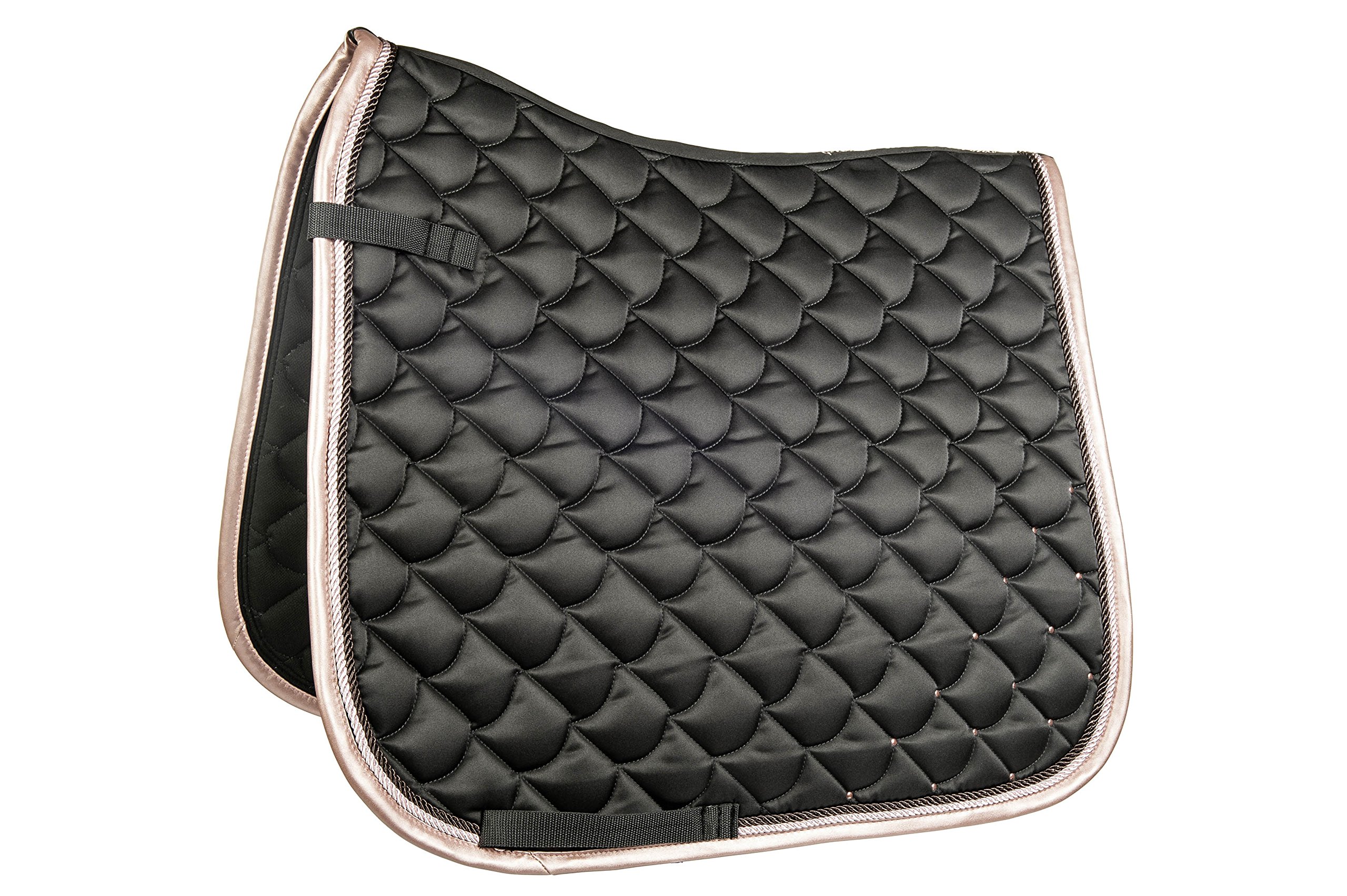 CM Saddle Pad - Breathable & Shock-Absorbing Horse Riding Pad in Anthracite - Perfect for English & Western Riding, Training, and Competitions
