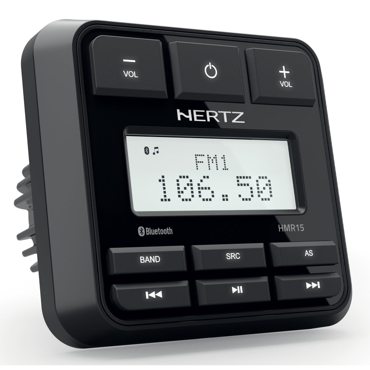Hertz HMR 15 Marine Media Receiver with AM/FM/USB & Bluetooth - 200W Power Output - Perfect for Boats, Yachts, and Watercraft Entertainment Systems