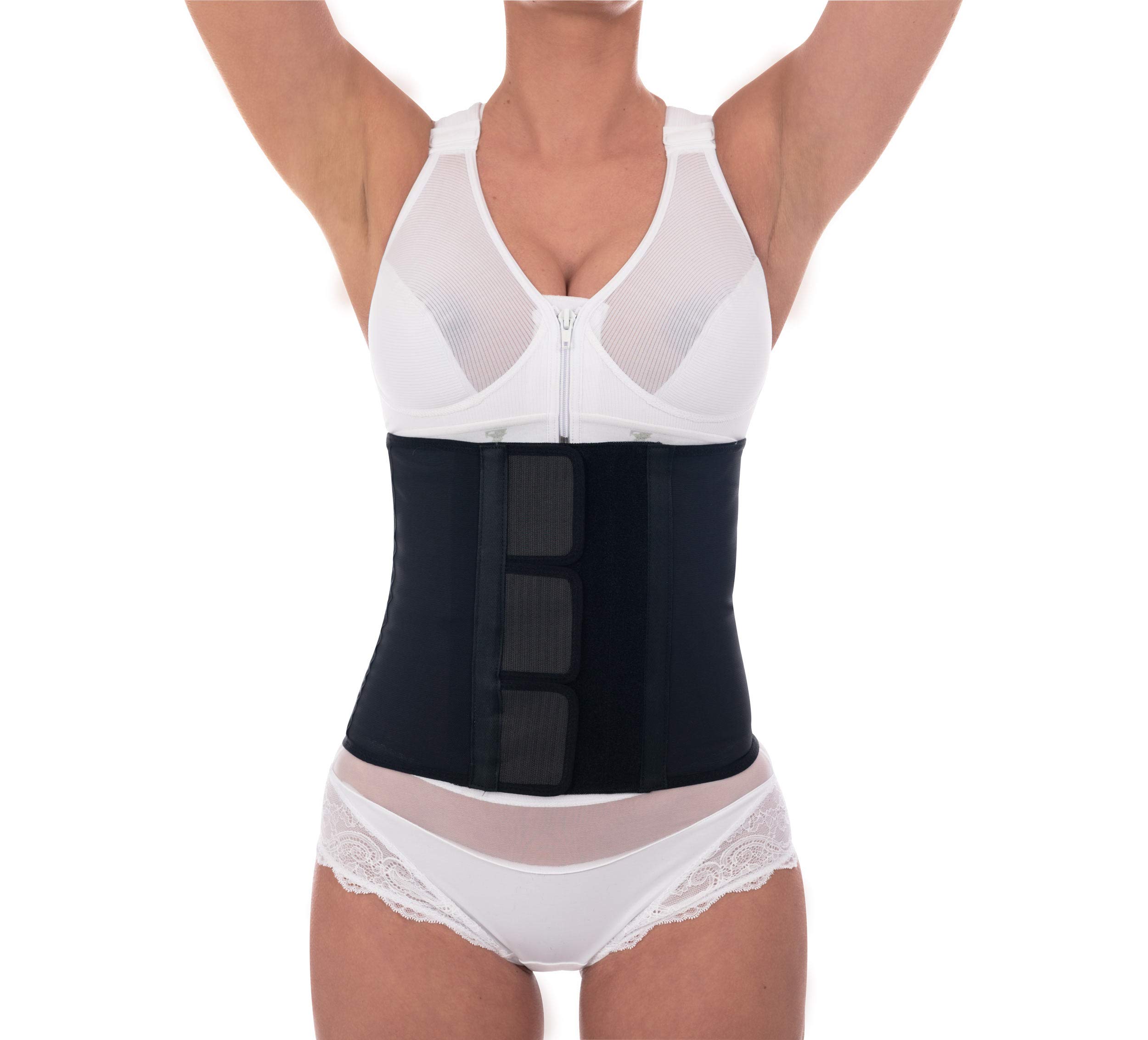 Medical Z Abdominal Binder - 12.5 Inch Height Postpartum Support Belt for Women & Men - Ideal for C-Section Recovery, Hernia Support & Post-Surgery Care