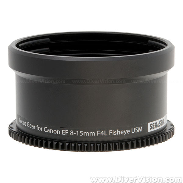 Canon EF 8-15mm f/4L Fisheye USM Lens Underwater Housing - Professional Waterproof Case for Scuba Diving & Marine Photography