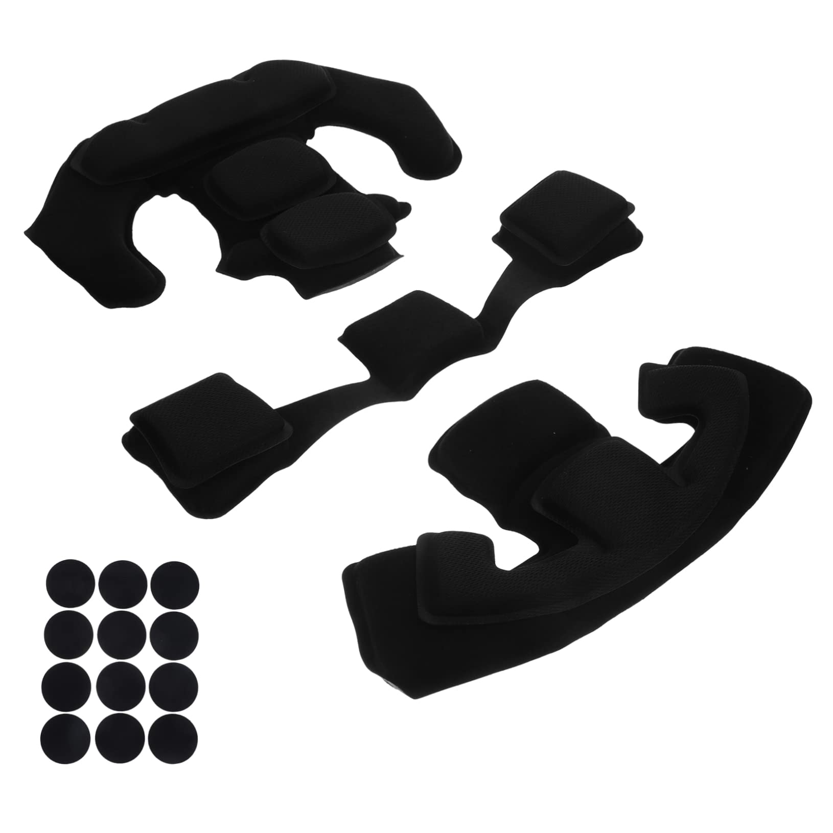Milisten Helmet Liner Set - Anti-Explosion Helmet Pads & Cushions for Motorcycle & Bike Helmets - Soft Flannel Protective Padding for Enhanced Safety & Comfort During Riding