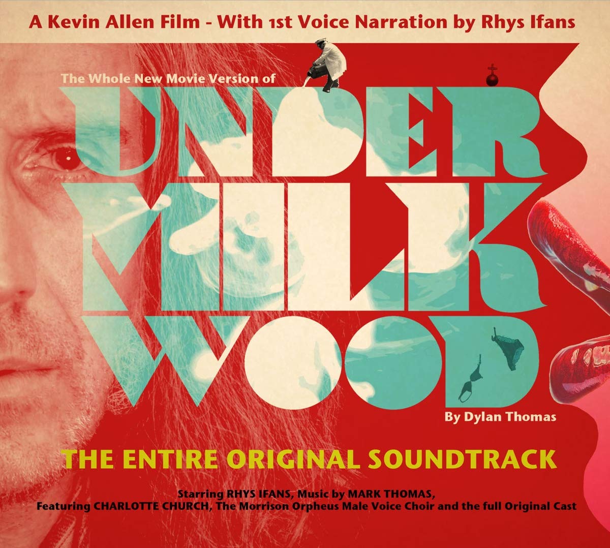 Under Milk Wood Original Soundtrack CD - Classic Welsh Drama Music by Dylan Thomas - Perfect for Drama Lovers & Poetry Enthusiasts