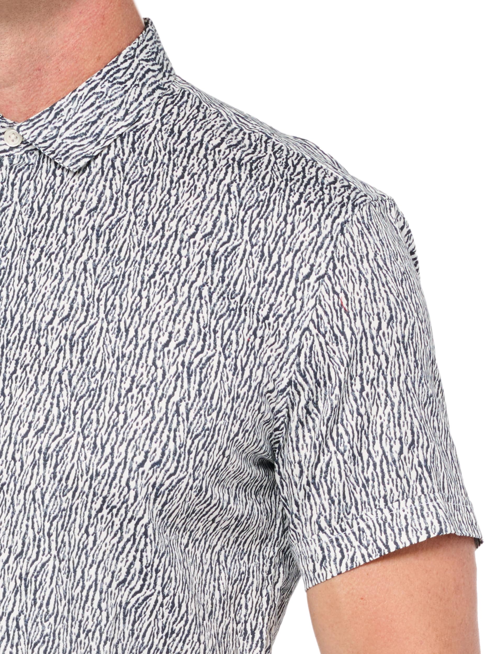 John Varvatos Men's Loren Button-Down Shirt - Casual & Dressy Long Sleeve Oxford for Work & Date Nights